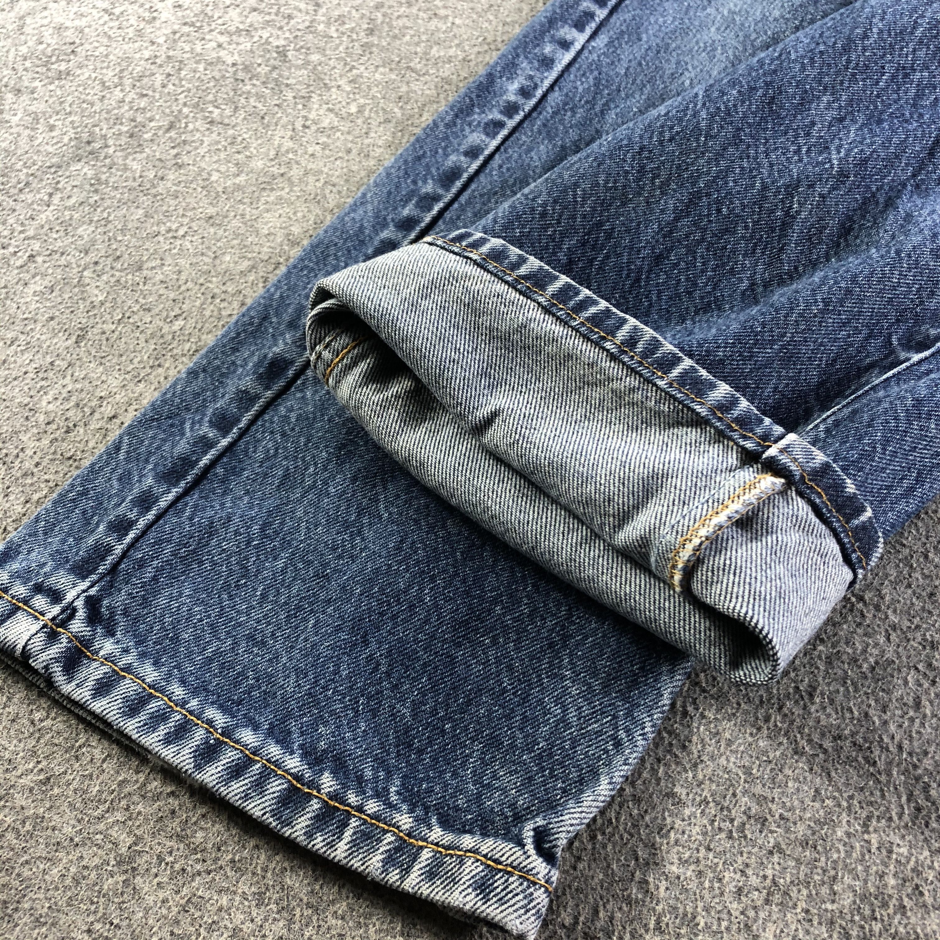 Levi's Vintage Blue Wash Levis 505 Jeans-J3713 Size US 32 / EU 48 - 6 Thumbnail
