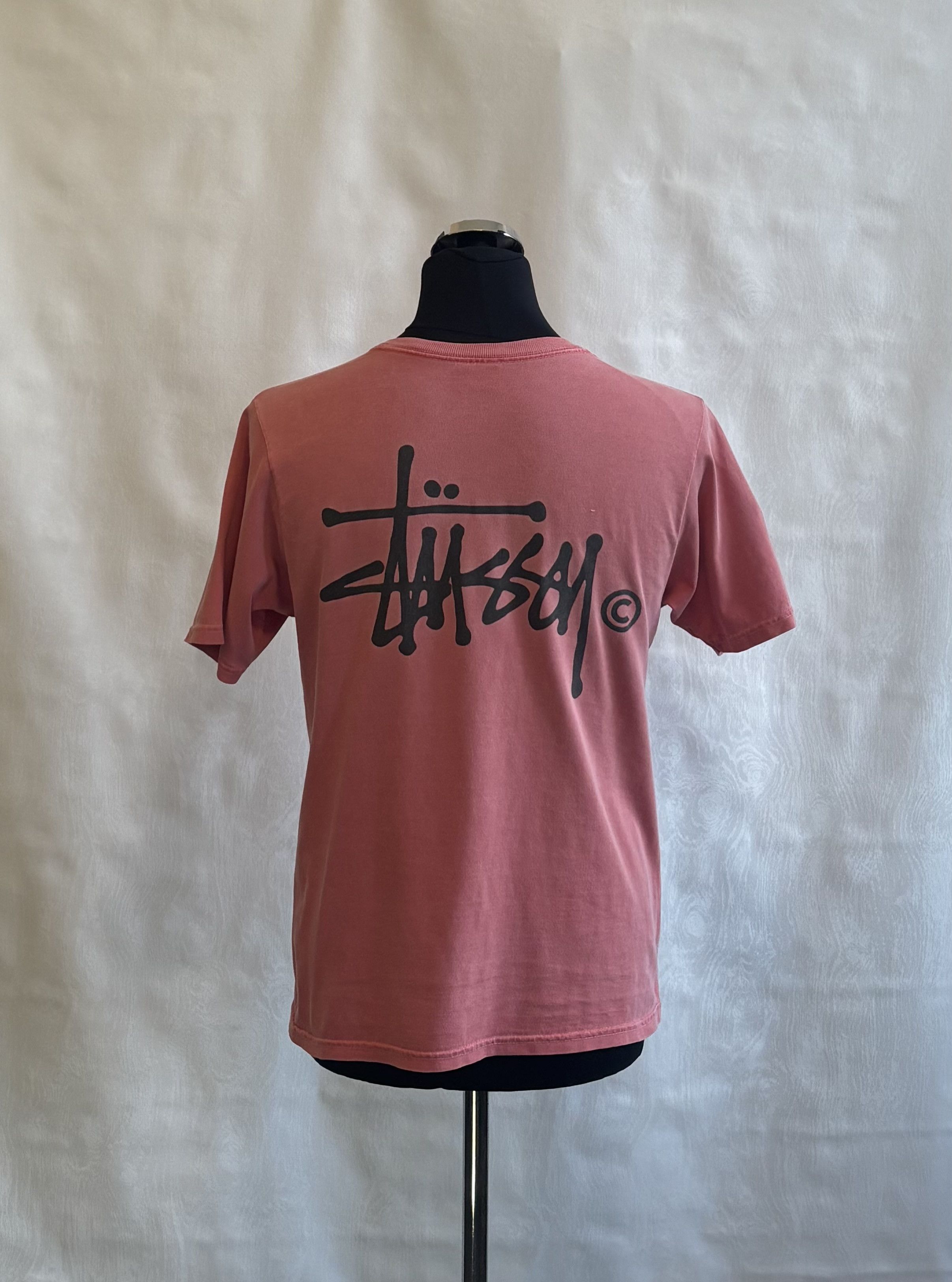 Stussy Stussy Basic Logo Red T-shirt Size. S Size US S / EU 44-46 / 1 - 2 Thumbnail