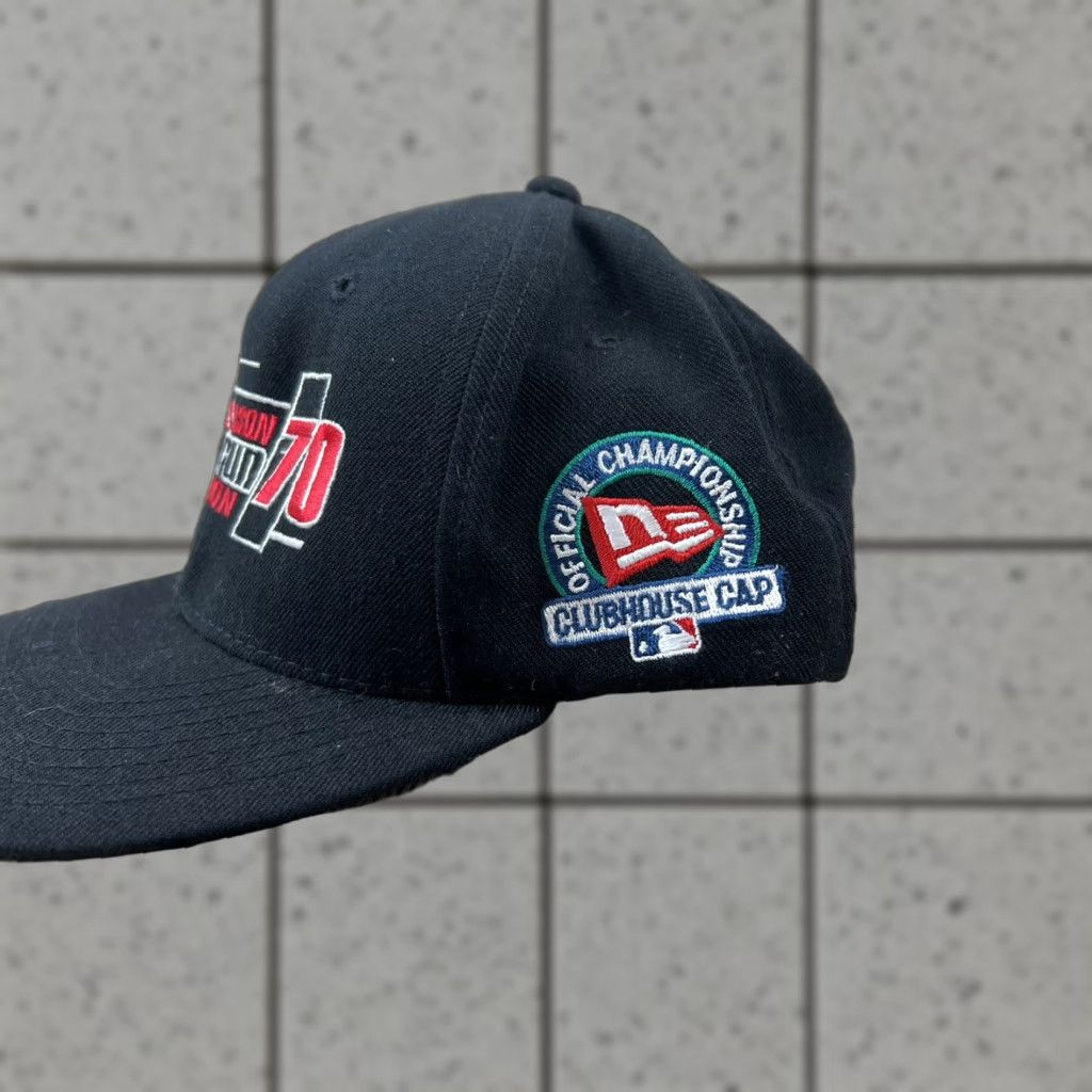 New Era VINTAGE New Era Baseball Hat Adjustable Black Logo MLB Mark McGwire St. Louis Cardinals Home Runs Size ONE SIZE - 1 Thumbnail
