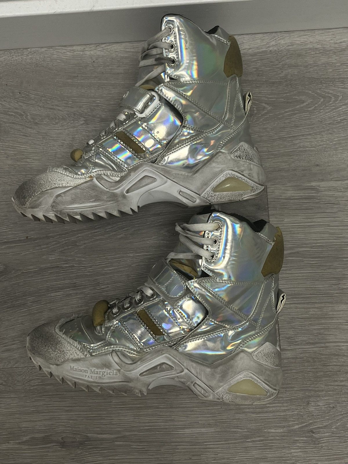 Maison Margiela Deconstructed high top trainer. 36 Size US 6 / IT 36 - 15 Thumbnail