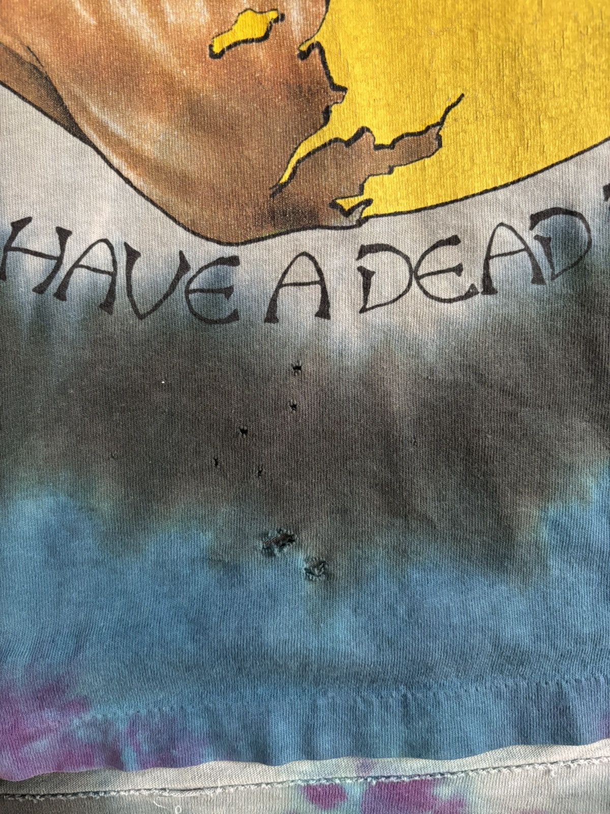 Vintage Grateful Dead “Have A Dead Day” Tie Dye Shirt Size US L / EU 52-54 / 3 - 2 Thumbnail