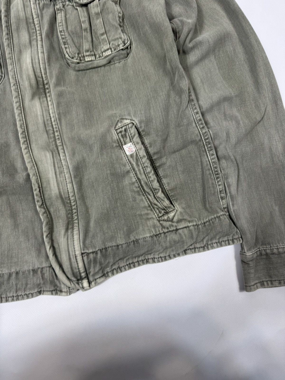 Japanese Brand Vintage Japan Rugs Green Military Jacket Size S / US 4 / IT 40 - 6 Thumbnail