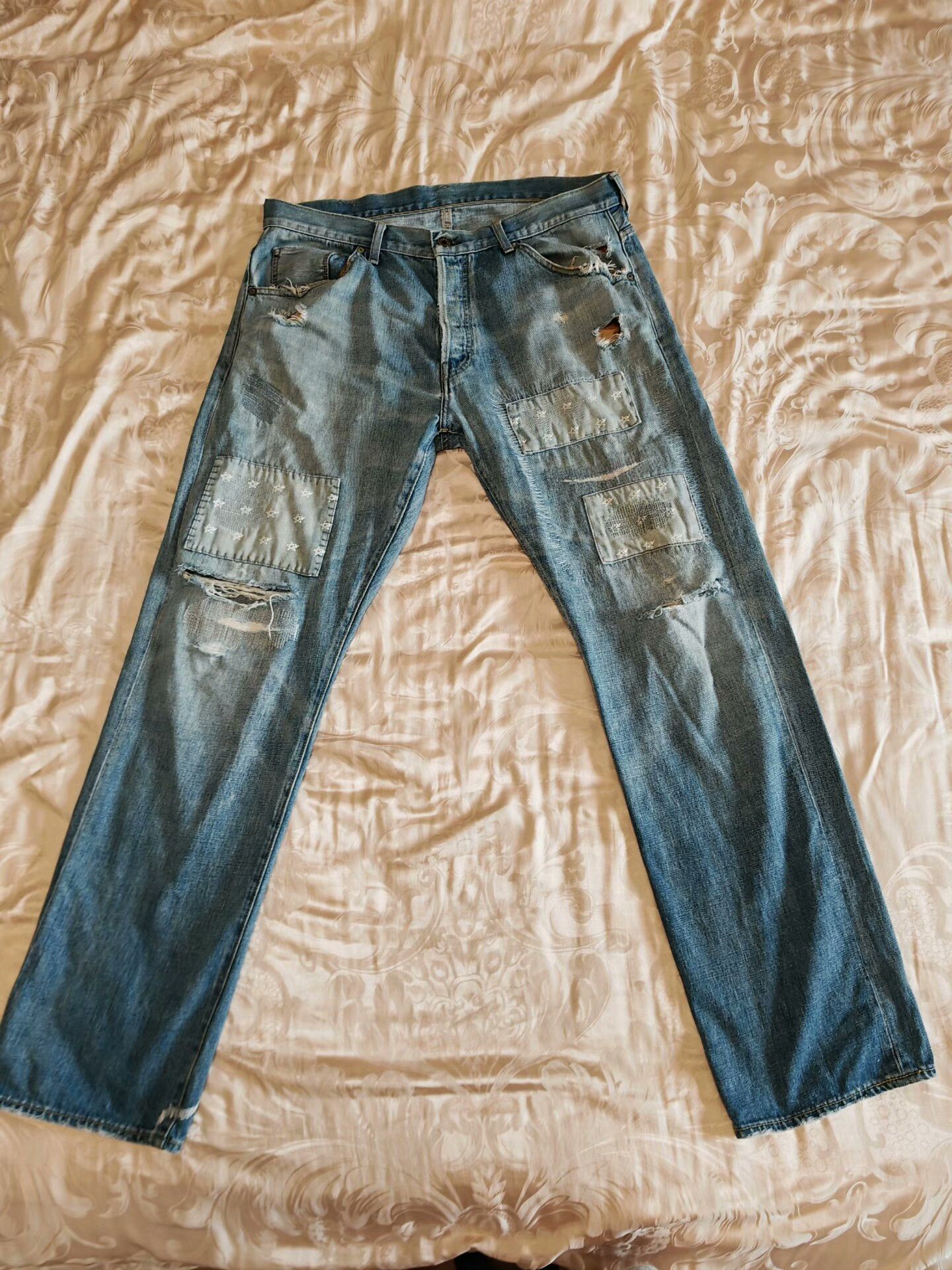 Bape Bape Distressed Denim Jeans XL Men Size US 36 / EU 52 - 1 Thumbnail
