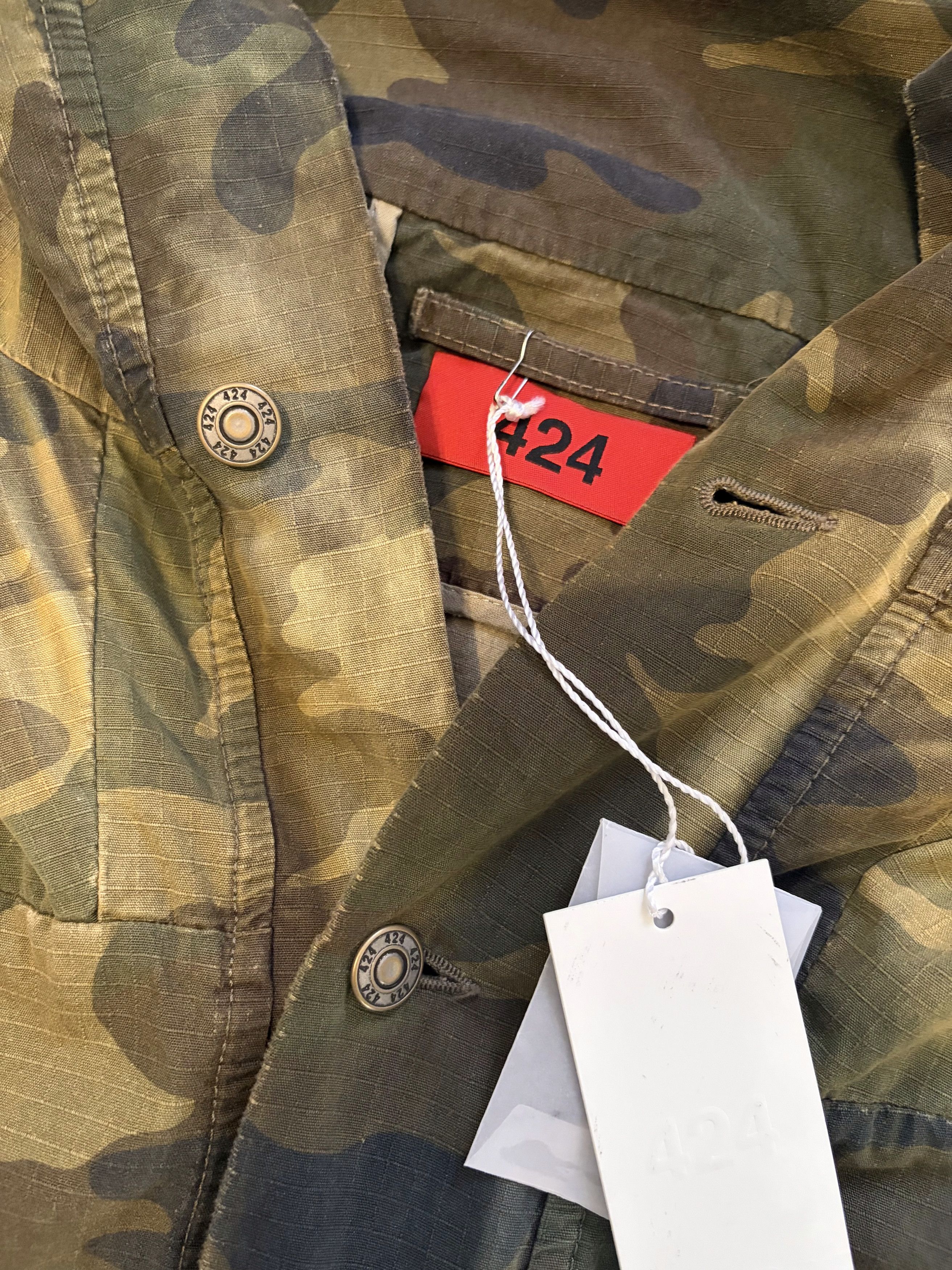 424 424 Camo Parka Jacket Size US M / EU 48-50 / 2 - 3 Thumbnail