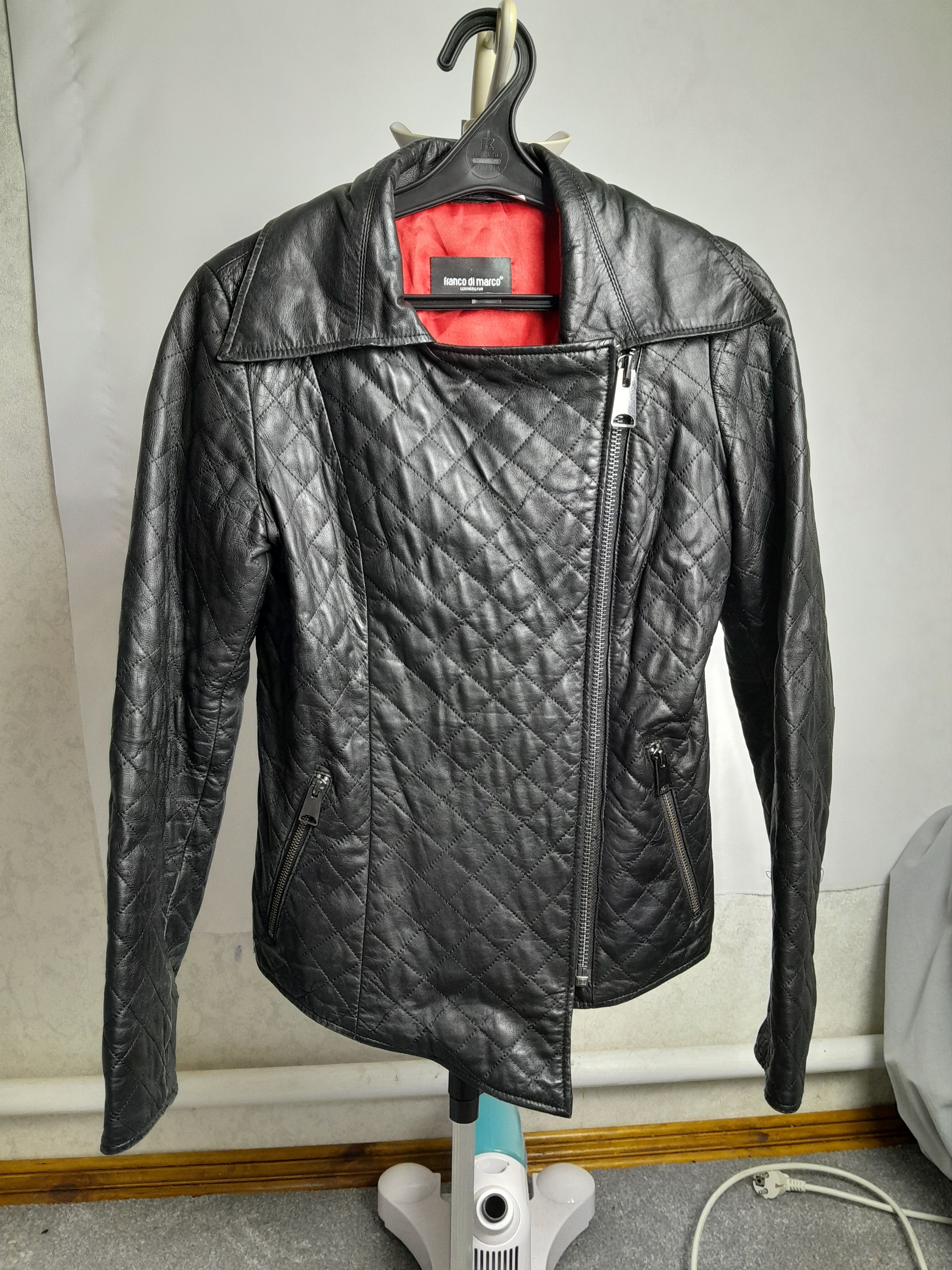 Other Franco di marco Italian women leather jacket size S Size S / US 4 / IT 40 - 2 Thumbnail
