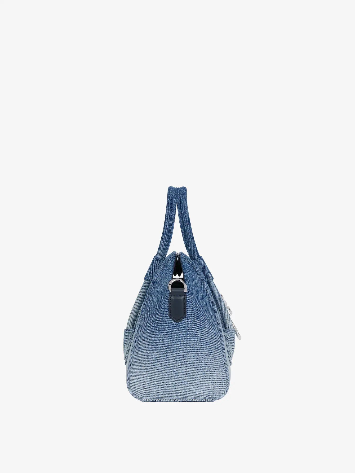Givenchy oc11z0725 Size: OS / Mini Antigona Lock Bag in Medium Blue Size ONE SIZE - 3 Thumbnail
