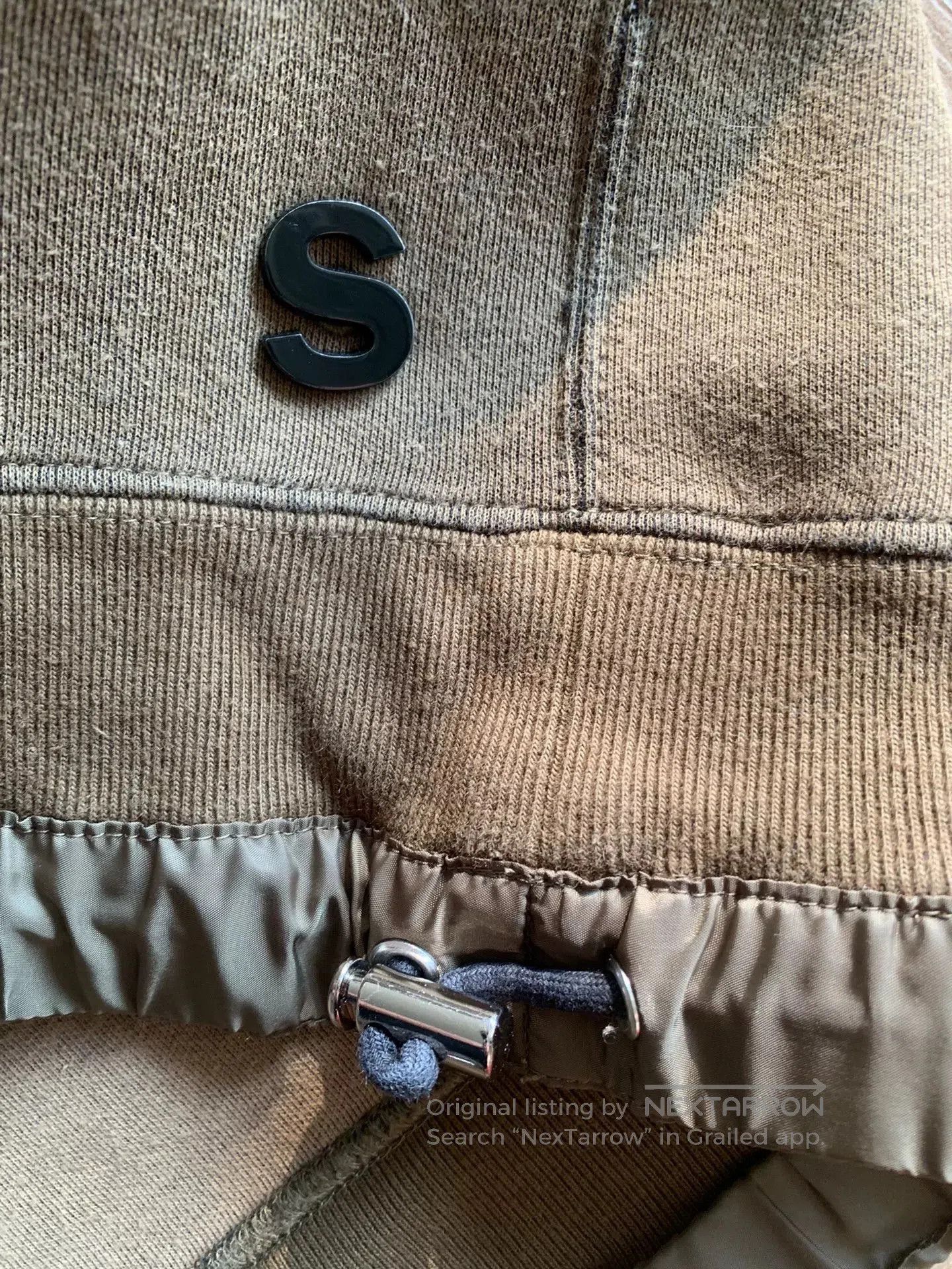Sacai sacai sponge sweat pullover with drawstring hem. Size US M / EU 48-50 / 2 - 3 Thumbnail