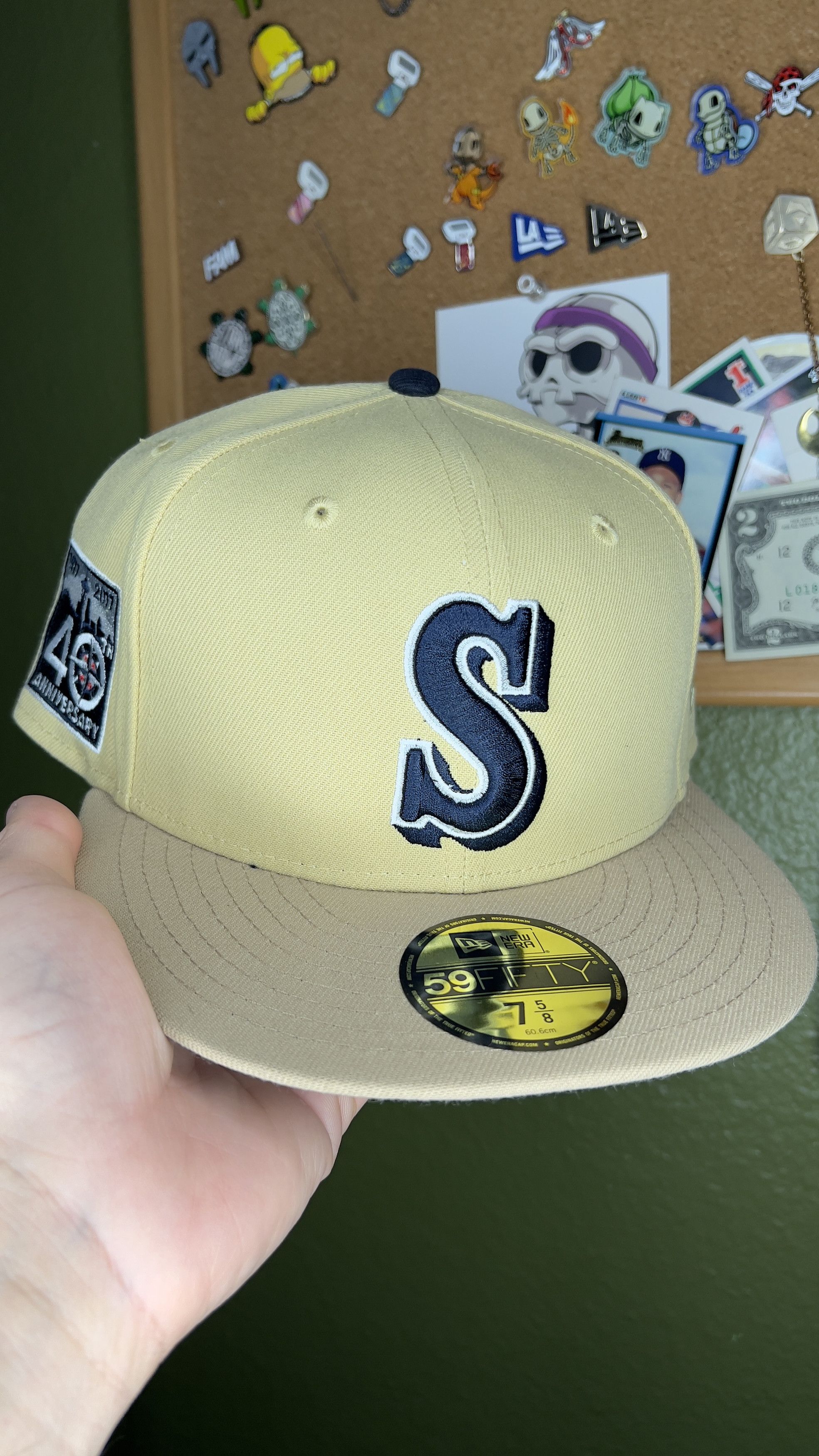 7 5/8 Seattle Mariners New Era 59Fifty Fitted Hat