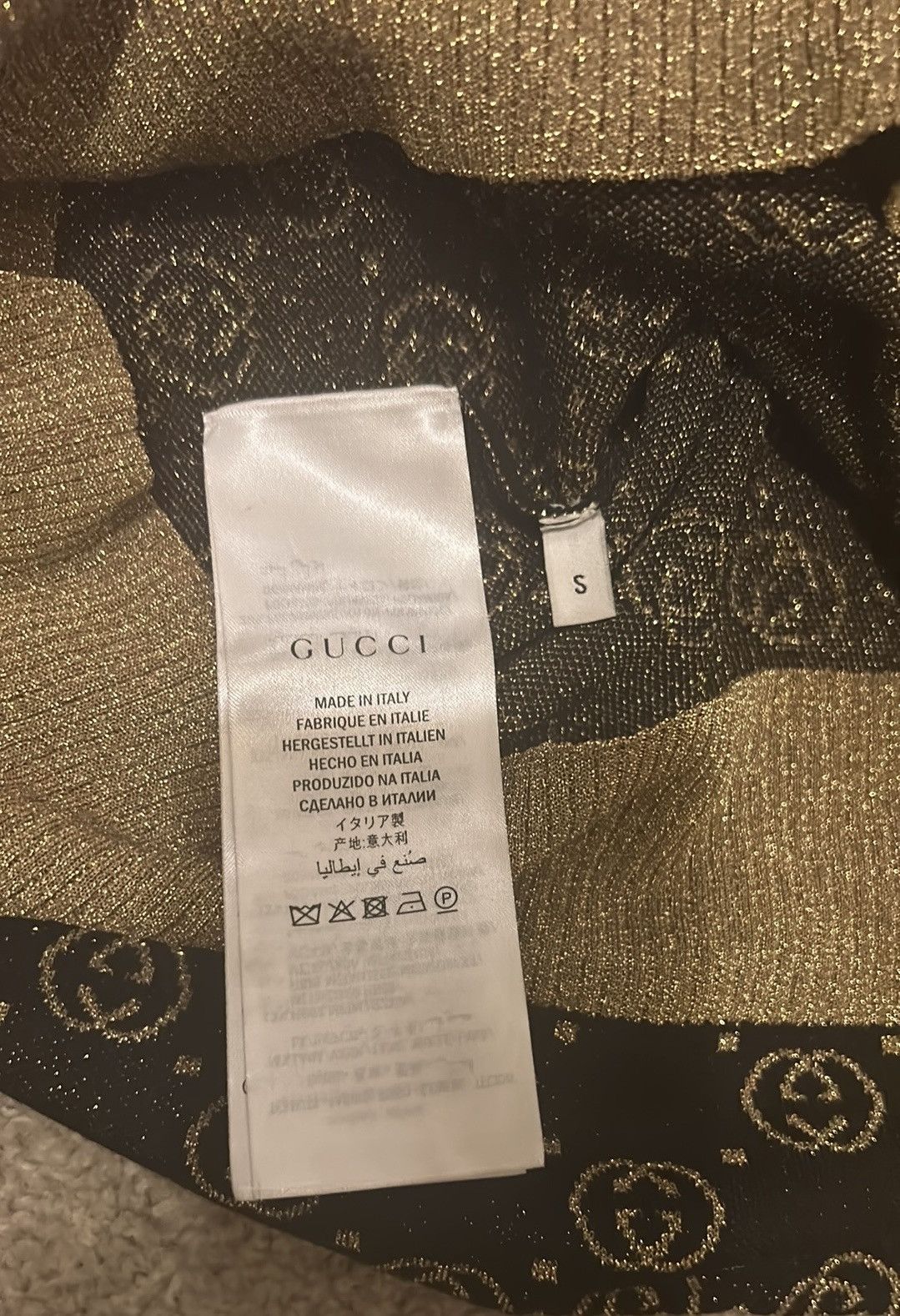 Gucci Gucci GG lamé top Size S Size S / US 4 / IT 40 - 5 Thumbnail