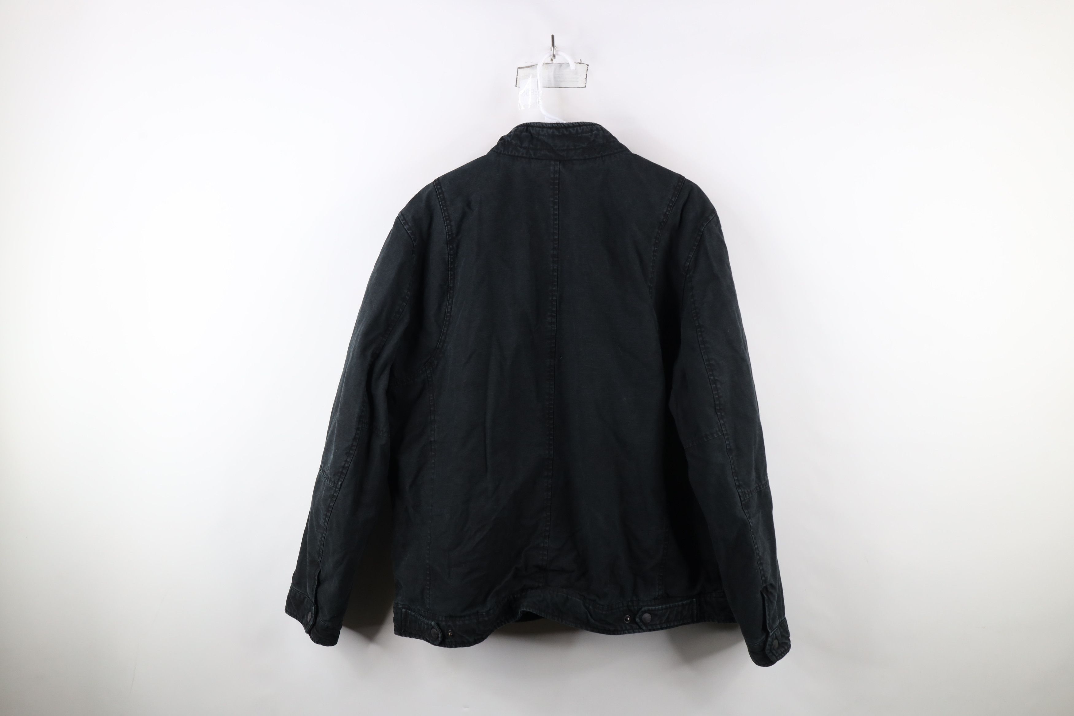 Levi's × Vintage Vintage Y2K Levis Full Zip Military Style Field Jacket Size US XL / EU 56 / 4 - 12 Thumbnail