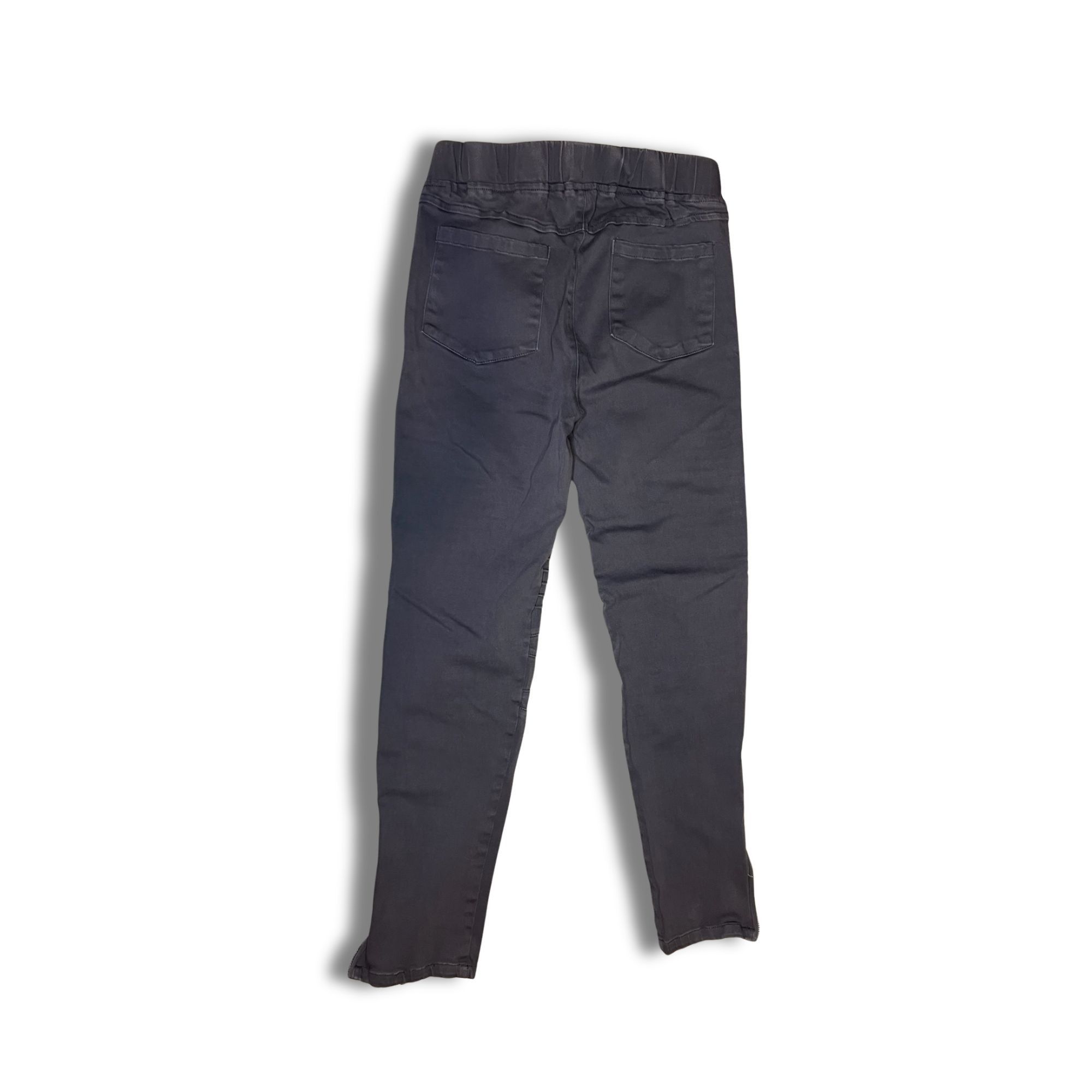Other Umgee Washed Moto Jeggings With Ribbed Detailing & Zippered Size 26" / US 2 / IT 38 - 3 Thumbnail