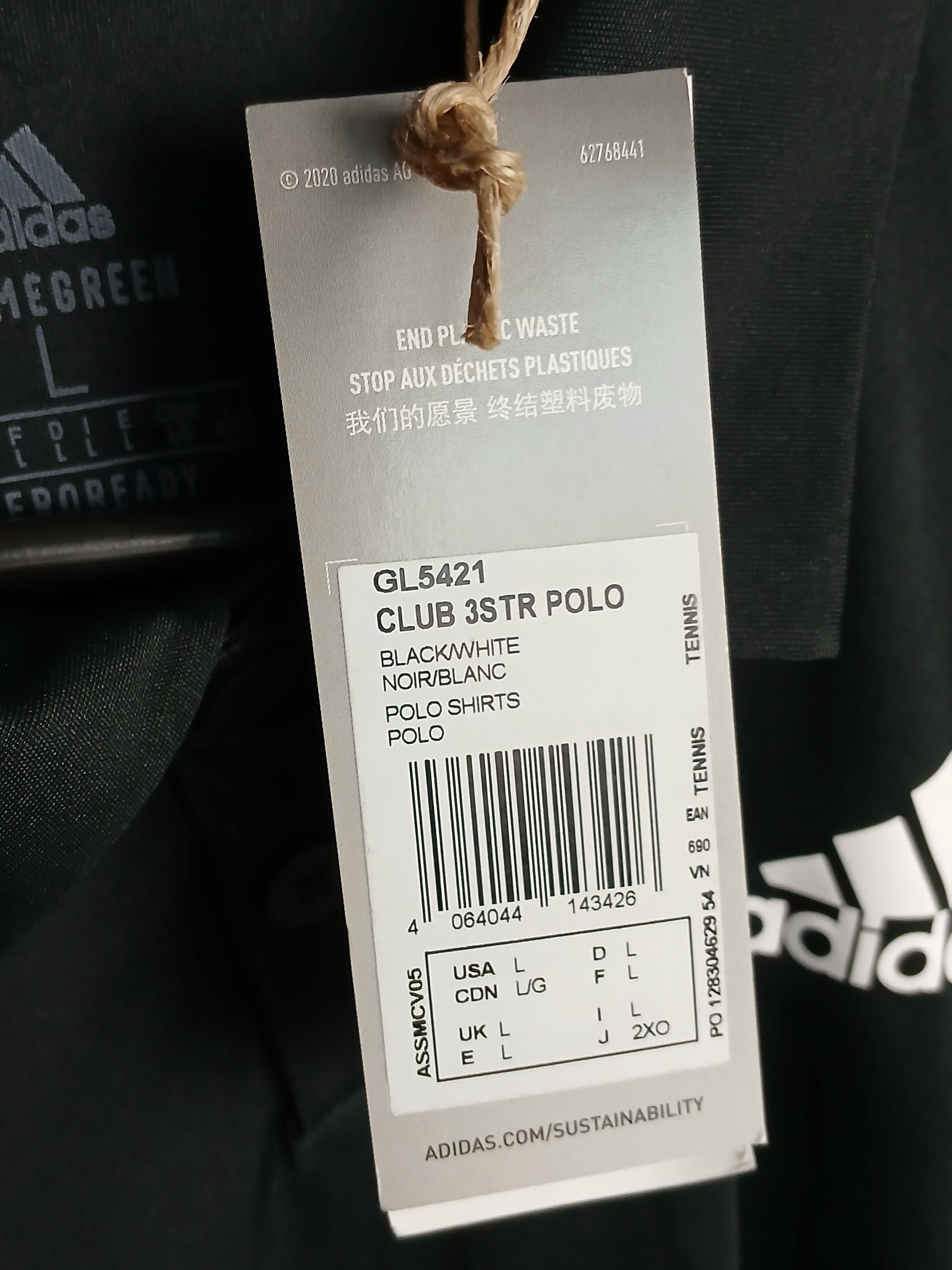 Adidas New Adidas T-Shirt Size US L / EU 52-54 / 3 - 11 Thumbnail