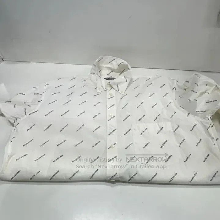 Balenciaga Balenciaga Casual Logo Long Sleeve Shirt. Size US M / EU 48-50 / 2 - 5 Thumbnail