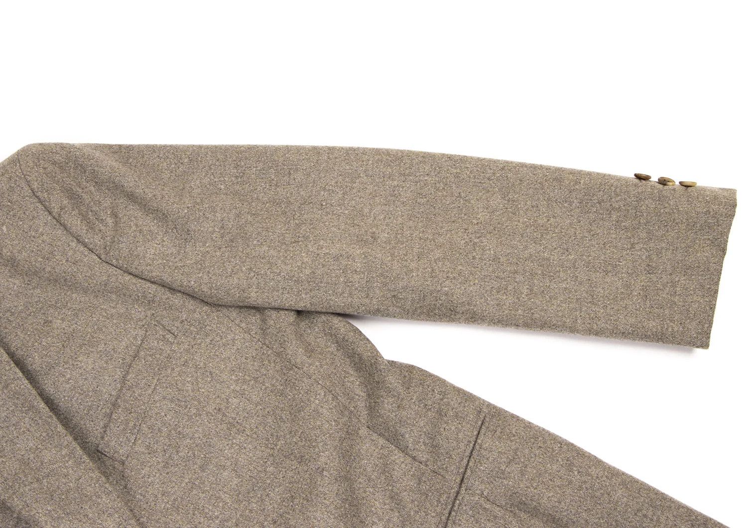 Issey Miyake Wool Nylon Shoulder Double Jacket in Beige M Size US M / EU 48-50 / 2 - 4 Thumbnail