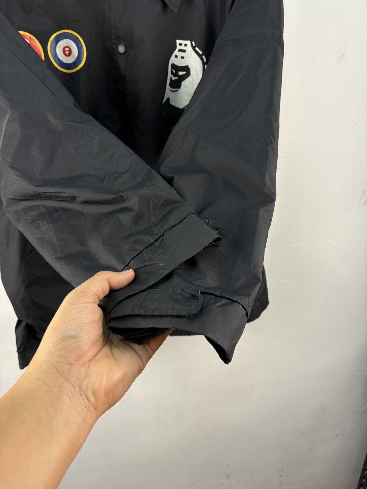 Bape Vintage A Bathing Ape Bape General Coach Jacket Windbreaker Size US M / EU 48-50 / 2 - 8 Thumbnail
