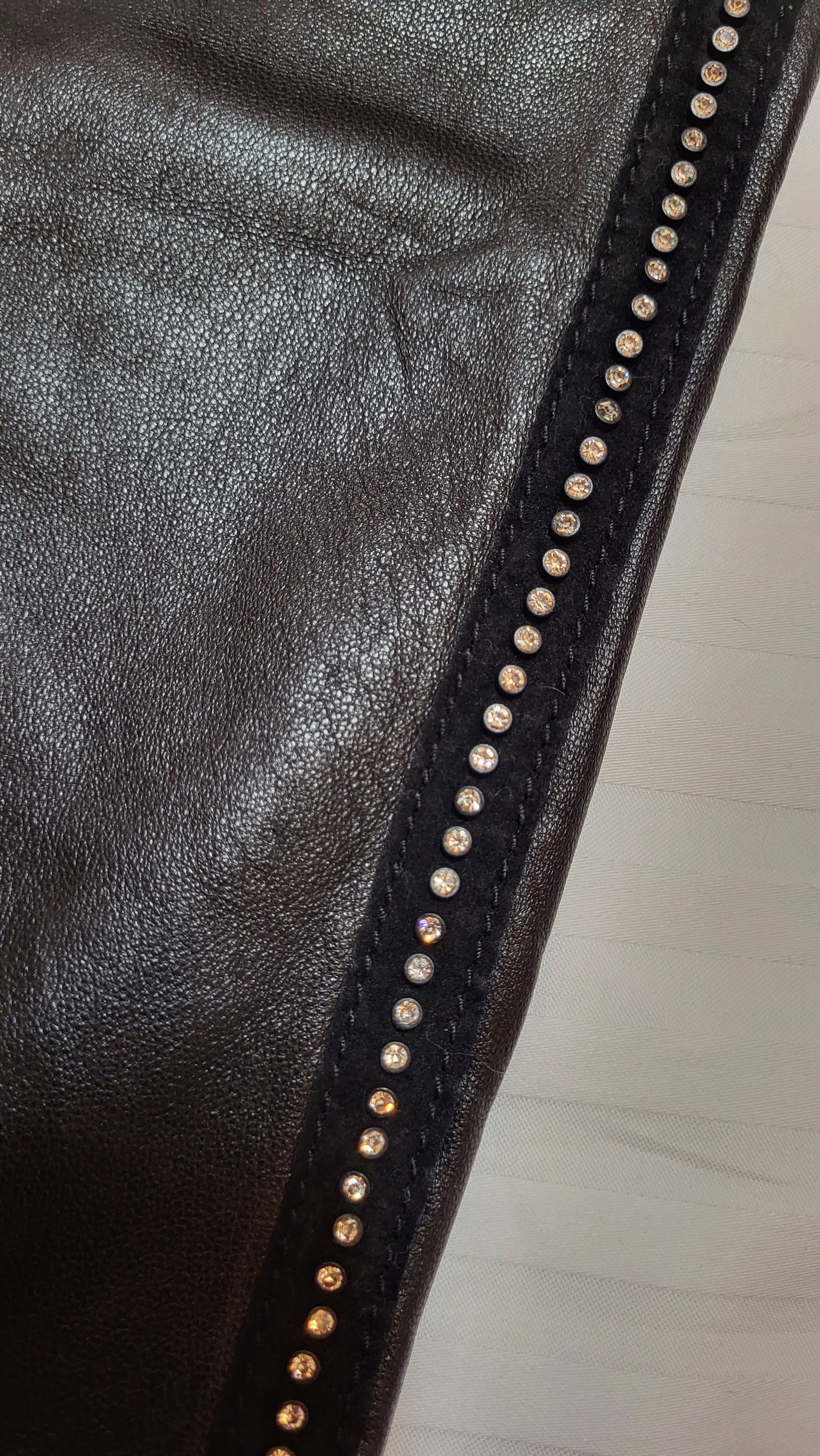 By Malene Birger 100% lamb leather pants BY Malene Birger q29950019 Zula r.42 Size 32" / US 10 / IT 46 - 3 Thumbnail