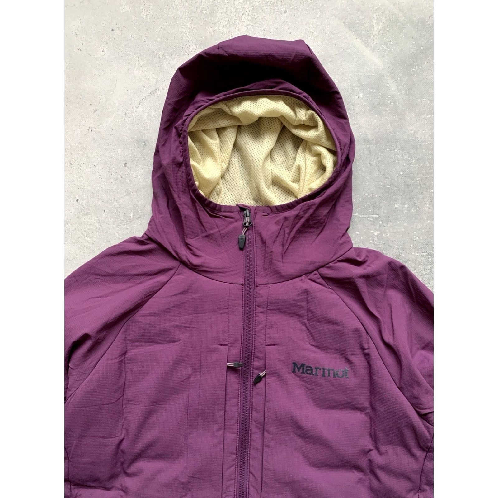 Marmot Nike? Marmot Jacket Women L Purple Full Zip Hooded Down Insulated Puffer Outer Shell Nylon Regular Fit City Classic Outdoor Size L / US 10 / IT 46 - 4 Thumbnail