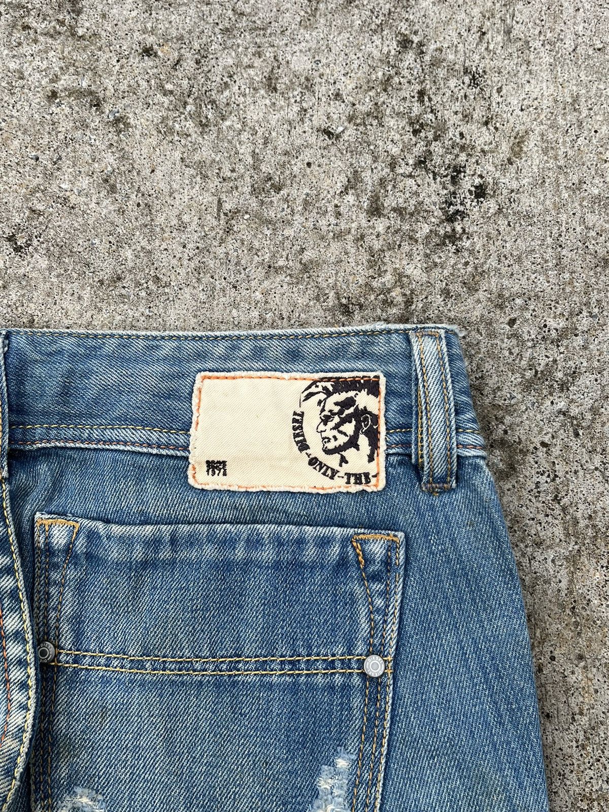 Diesel Diesel Industry Reckfly Denim Jeans Rare Pocket Size 29" - 5 Thumbnail