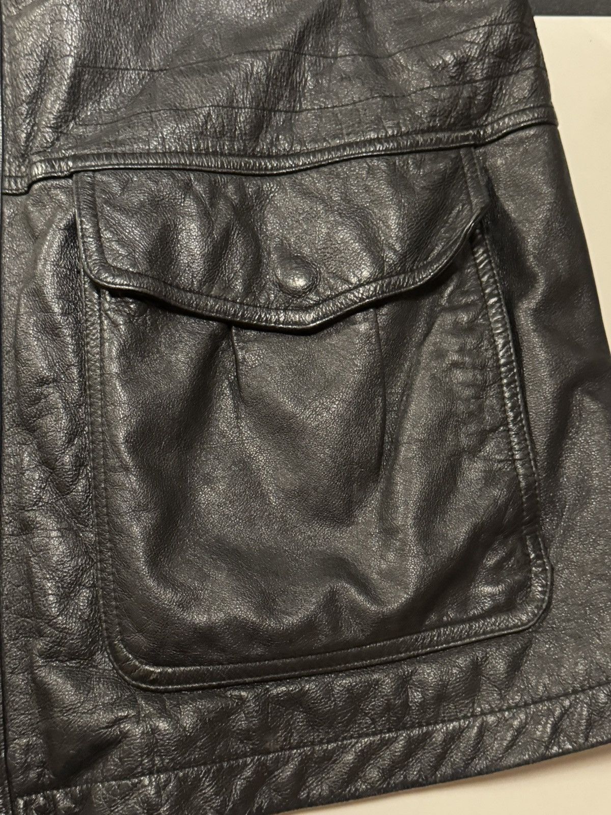 Avalanche Vintage Avalanche Unique Leather Jacket Size XL Size US XL / EU 56 / 4 - 5 Thumbnail