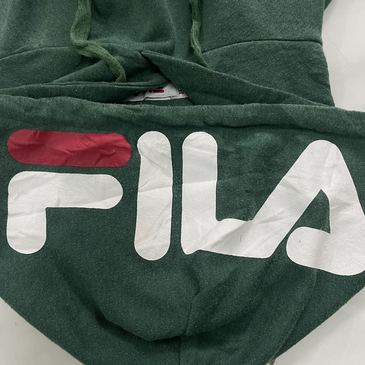 Fila × Vintage Vintage Fila Embroidered Pullover Hoodie Size US L / EU 52-54 / 3 - 4 Thumbnail
