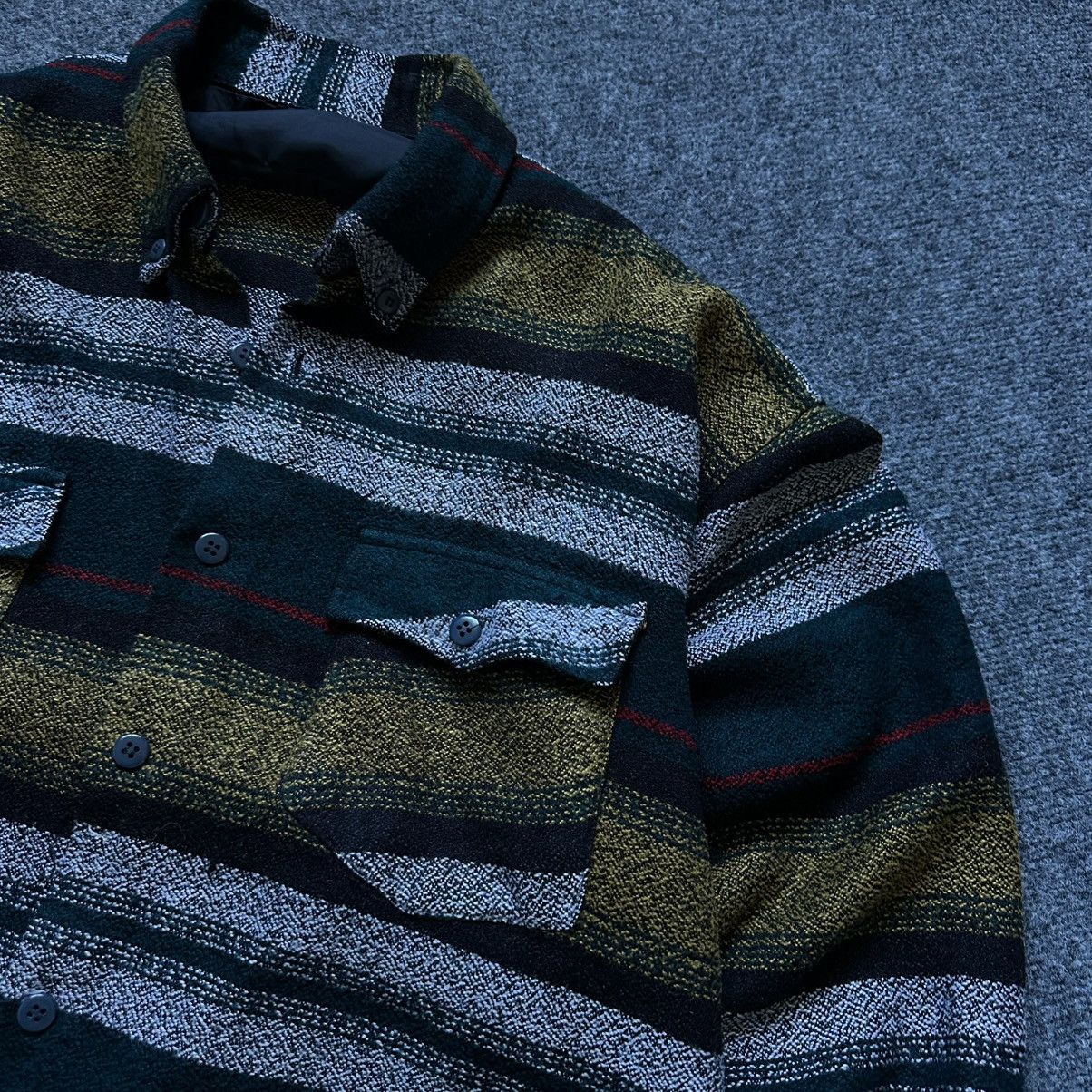 Western Rise VTG Stripped Shirt Button Up Size XL Western 00s USA Hype Size US XL / EU 56 / 4 - 10 Thumbnail
