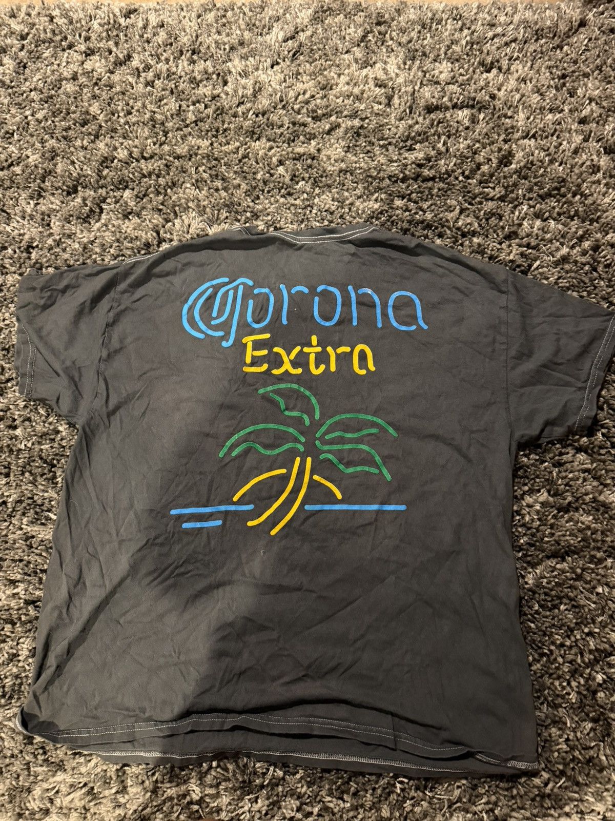Other Corona Extra black t-shirt Size US M / EU 48-50 / 2 - 4 Thumbnail