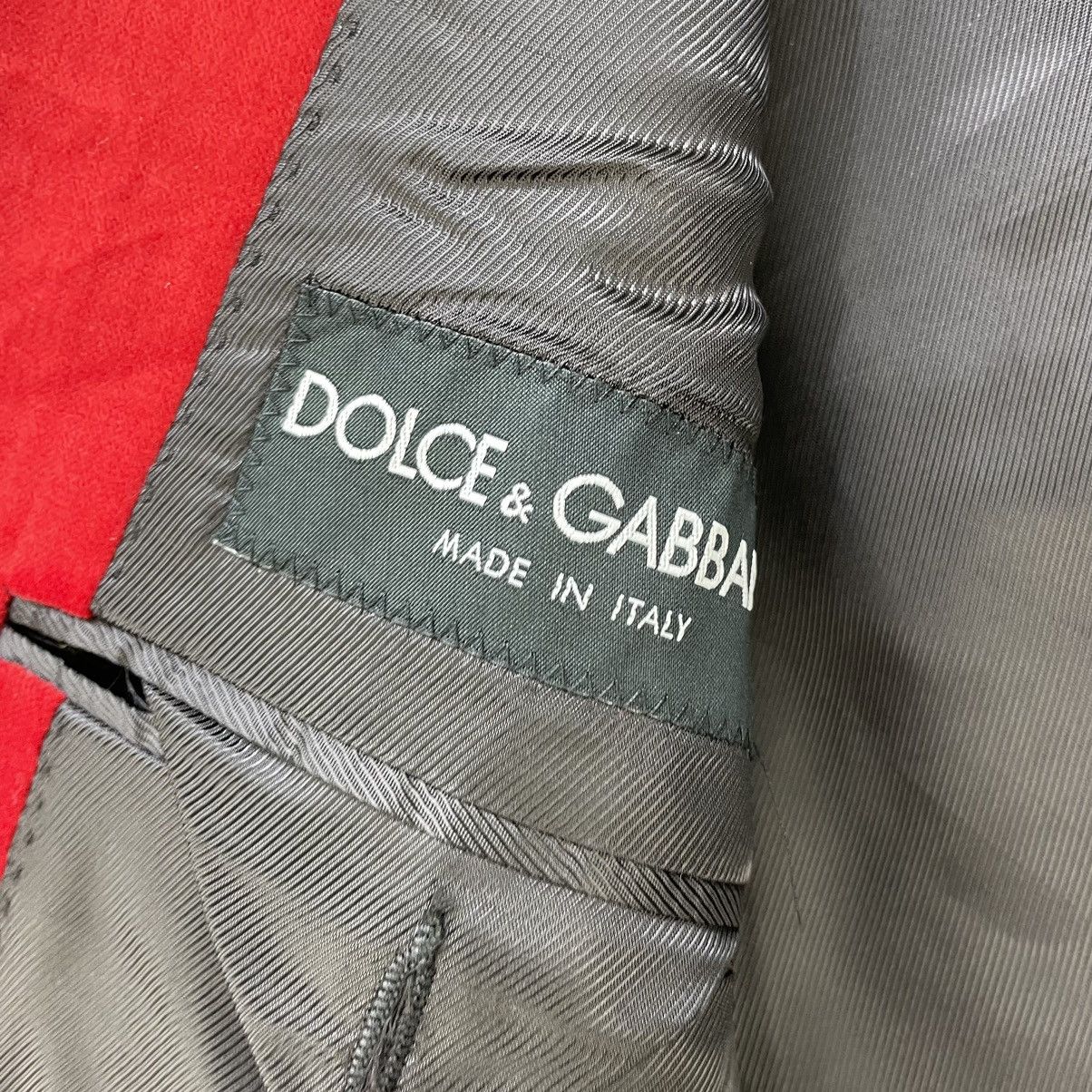 Dolce & Gabbana 🔥 Dolce & Gabbana Martini Velvet Jacket Size US M / EU 48-50 / 2 - 9 Thumbnail