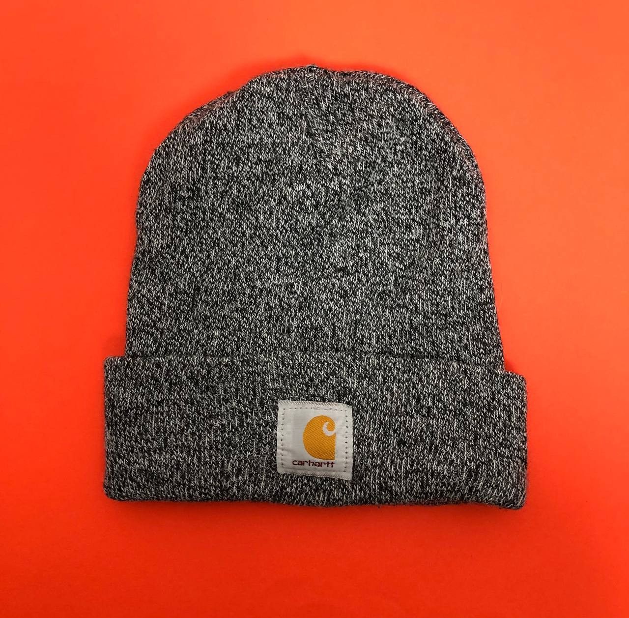 Carhartt Carhartt Acrylic Watch Hat Logo Gray OS Size ONE SIZE - 1 Thumbnail