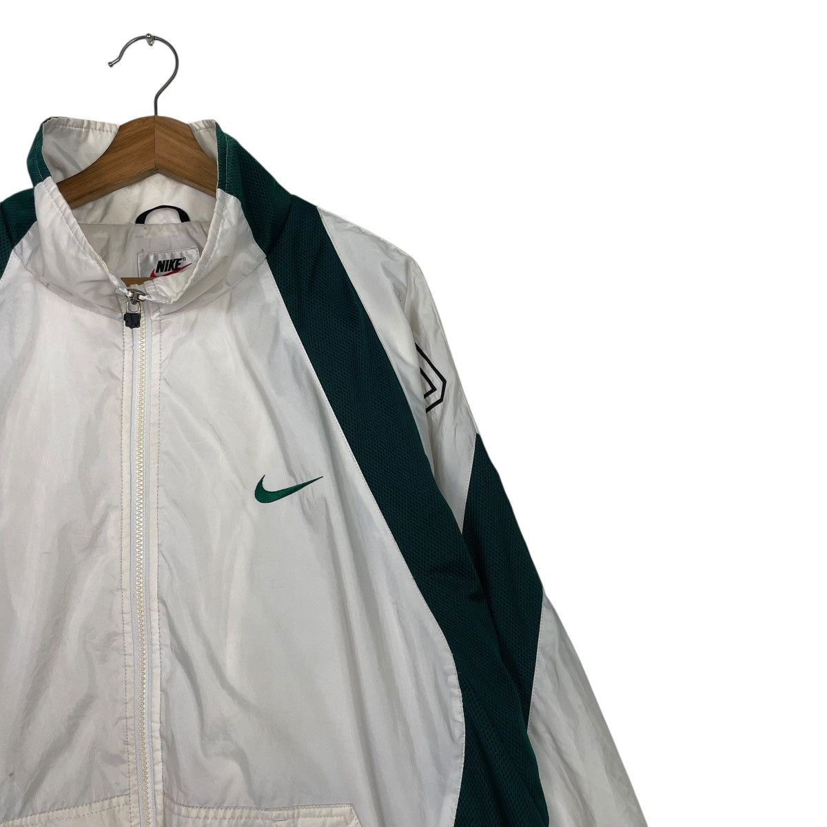 Nike Vintage Nike Swoosh Big Logo Jacket Size US XL / EU 56 / 4 - 7 Thumbnail