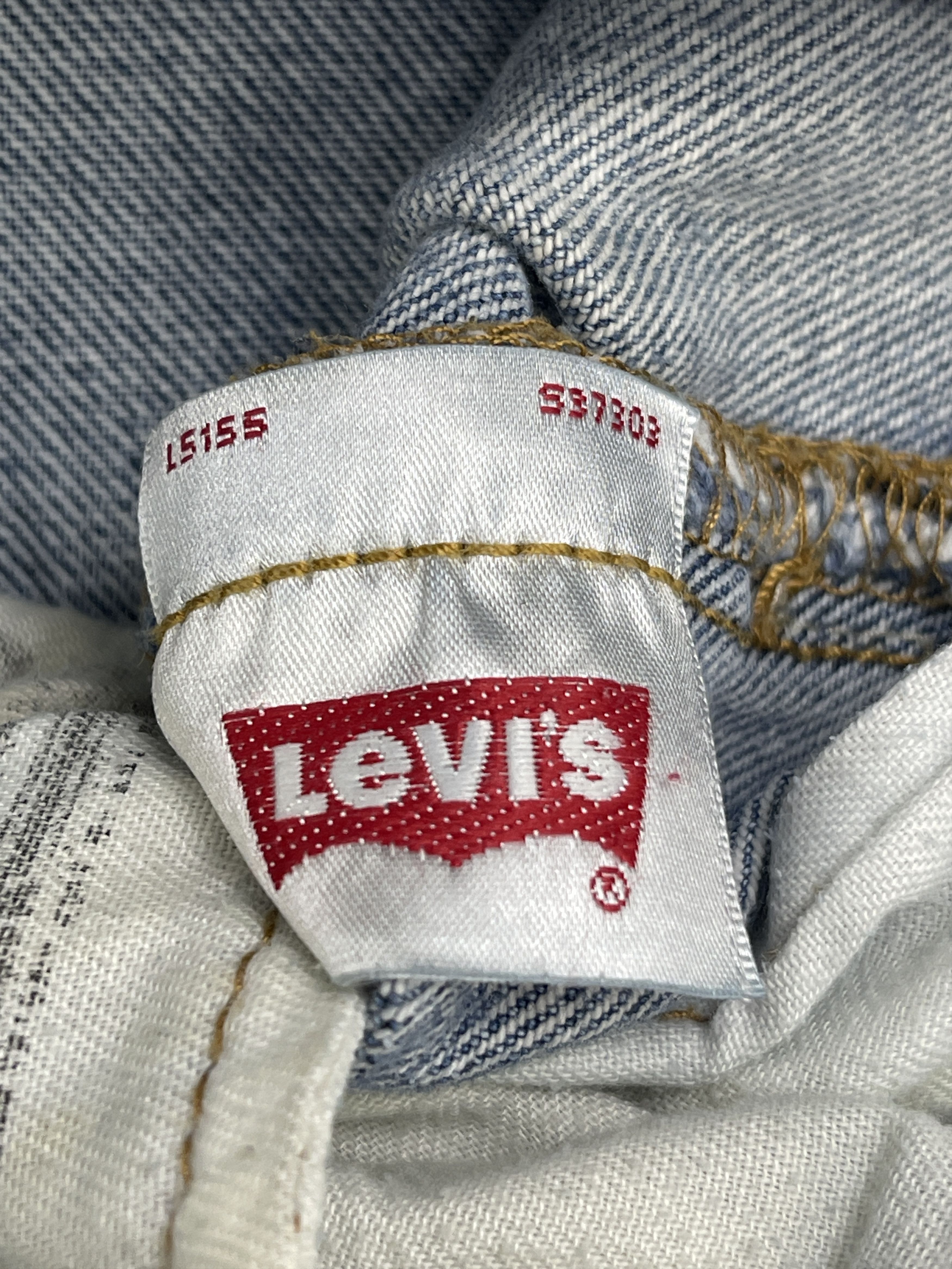 Levi's × Vintage Vintage Levis 501 Light Washed Denim Jeans Size US 35 - 6 Thumbnail