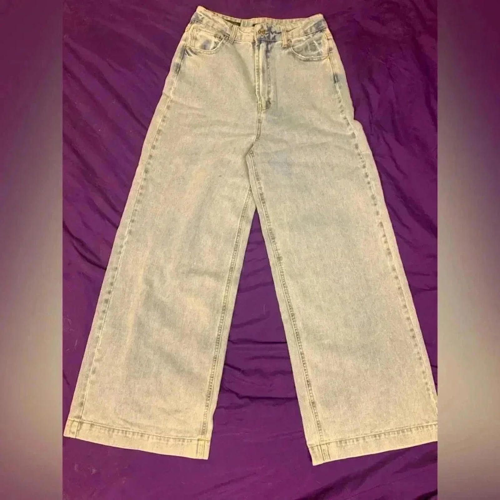 Designer Wild Fable Super High-Rise Wide Leg Jeans - Size 6 Size 28" / US 6 / IT 42 - 2 Thumbnail