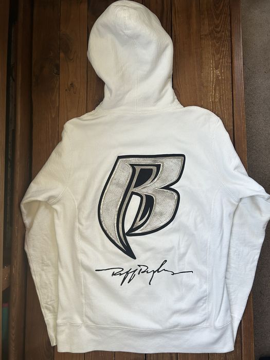 Supreme Supreme x Ruff Ryders DMX White Hoodie Sweatshirt | Grailed