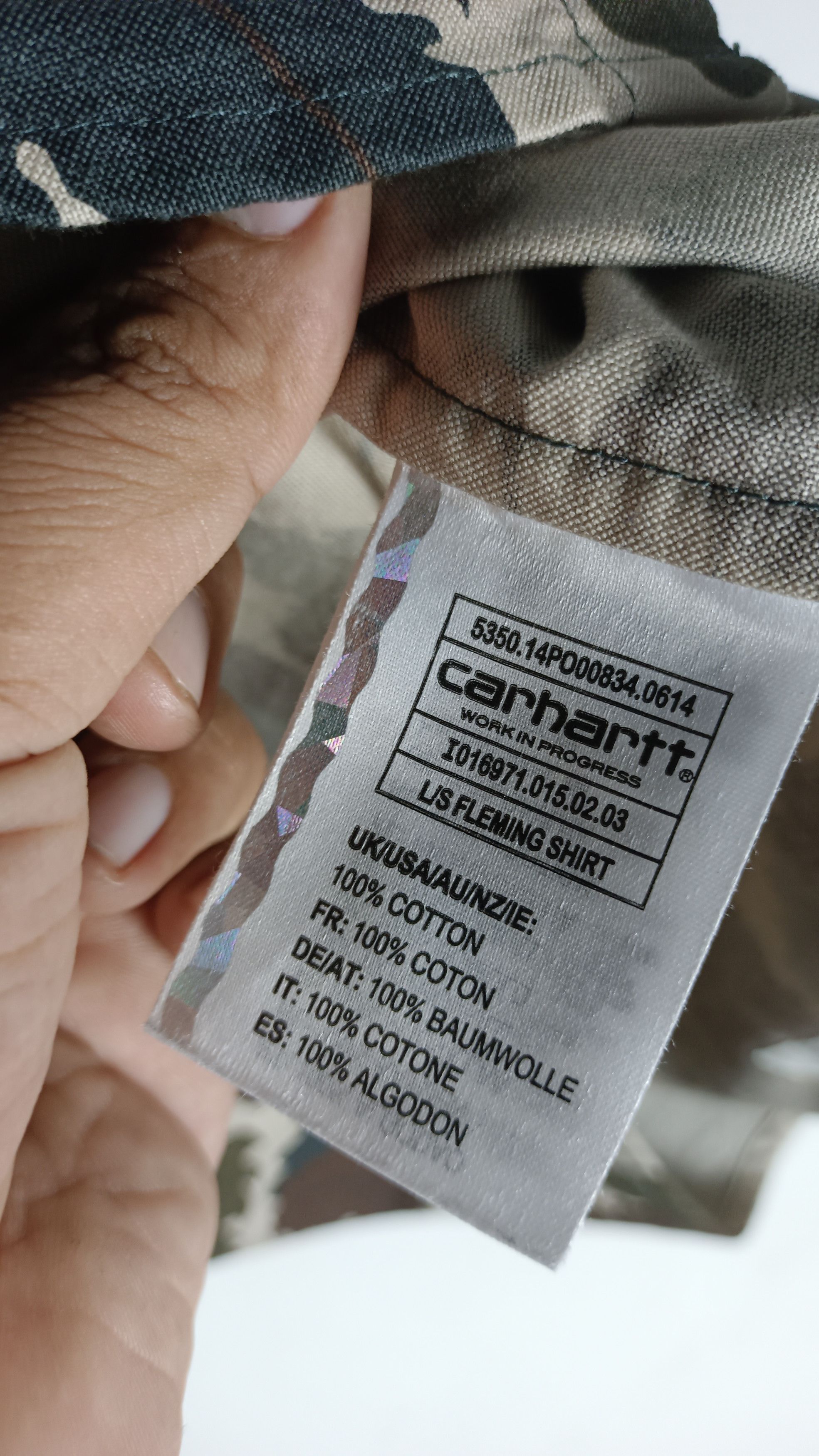 Carhartt Carhatt Work In Progress Camo Size US S / EU 44-46 / 1 - 13 Thumbnail