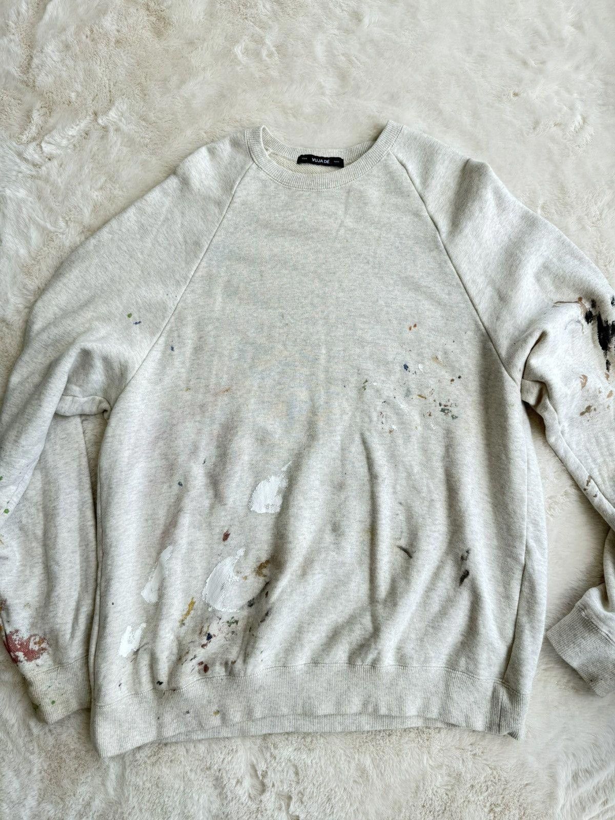 Vuja De VUJADE FRANK STRUCTURED HAIF-ZIP KNIT SWEATER | Grailed