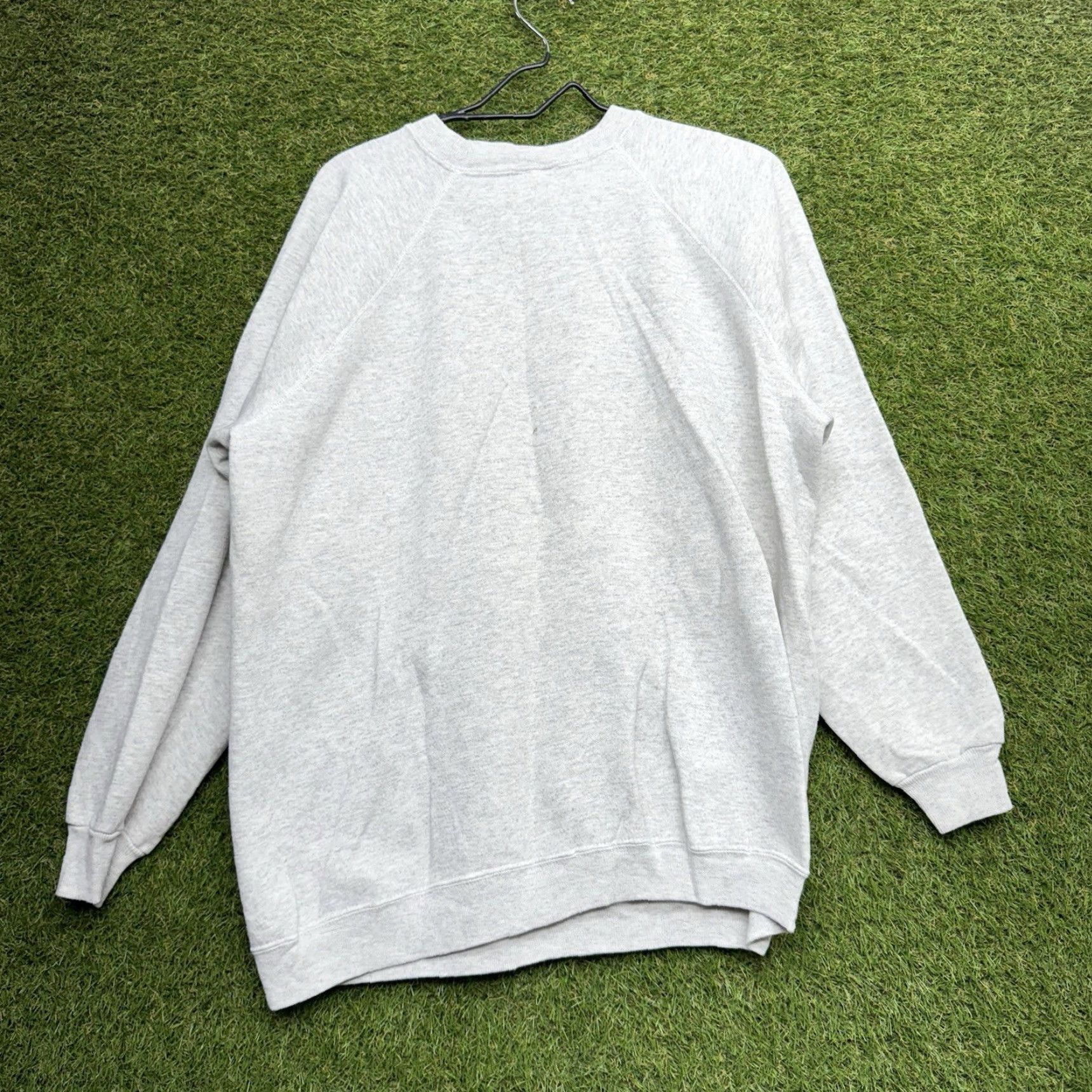 Fruit Of The Loom VINTAGE Yale Bulldogs Sweatshirt Mens 2XL Crewneck Gray 80s AOP Graphic Print Yale University Football Spirit Mens Size US XXL / EU 58 / 5 - 2 Thumbnail