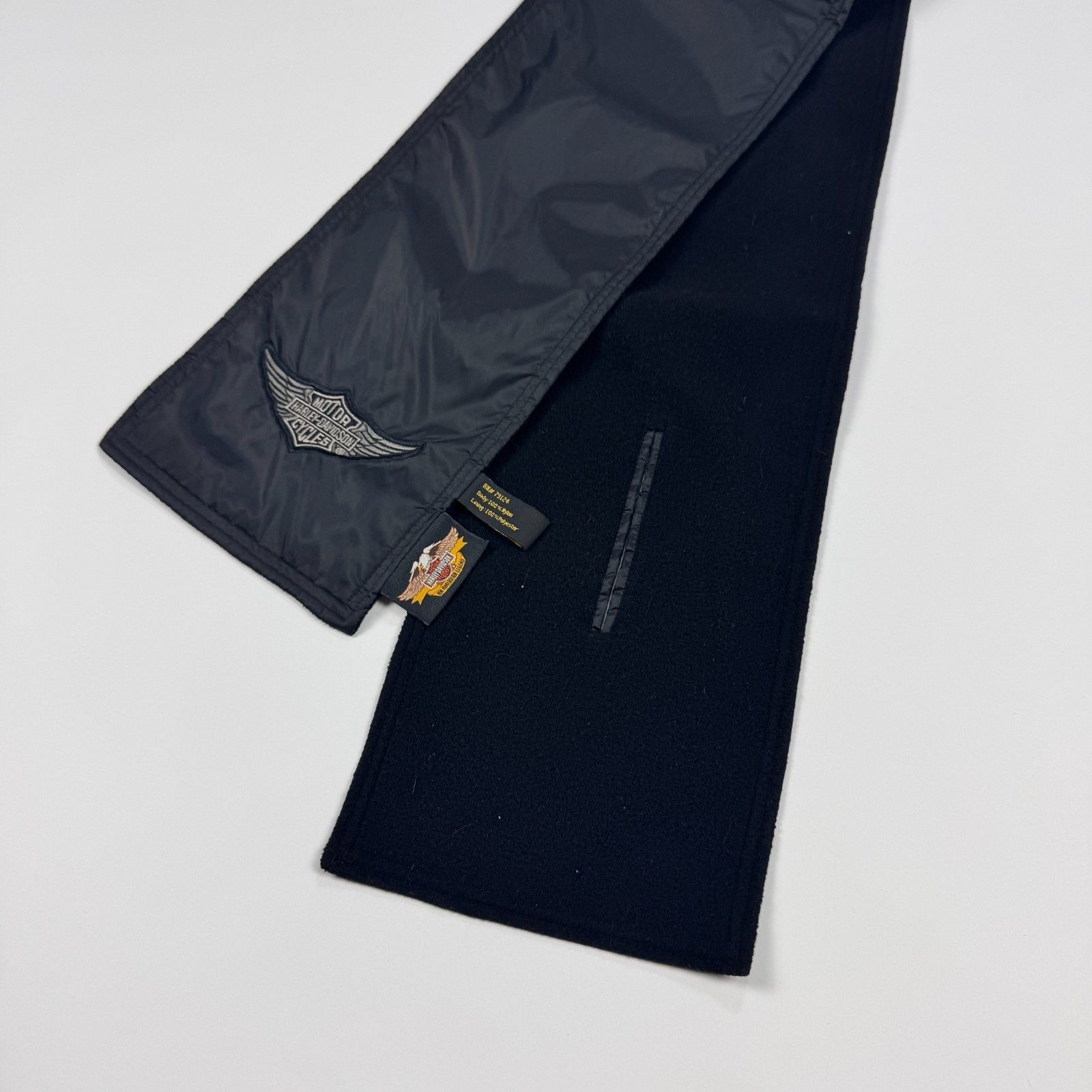 Harley Davidson Harley-Davidson Fleece Lined Embroidered Logo Scarf Size ONE SIZE - 8 Thumbnail