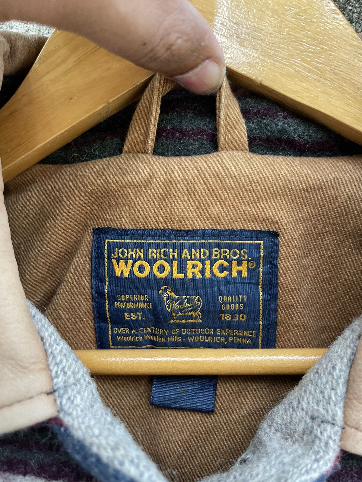 Woolrich Woolen Mills Vintage 90s Woolrich Southwestern Blanket Jacket Made in USA Size US M / EU 48-50 / 2 - 3 Thumbnail