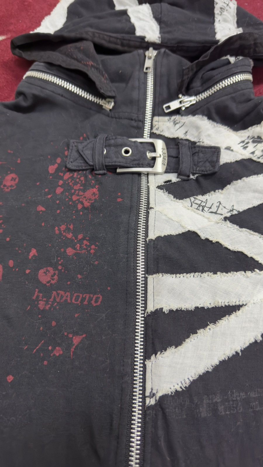Japanese Brand × Seditionaries × Vintage Rare 🔥 vintage anarchy punk hoodie Size US S / EU 44-46 / 1 - 3 Thumbnail