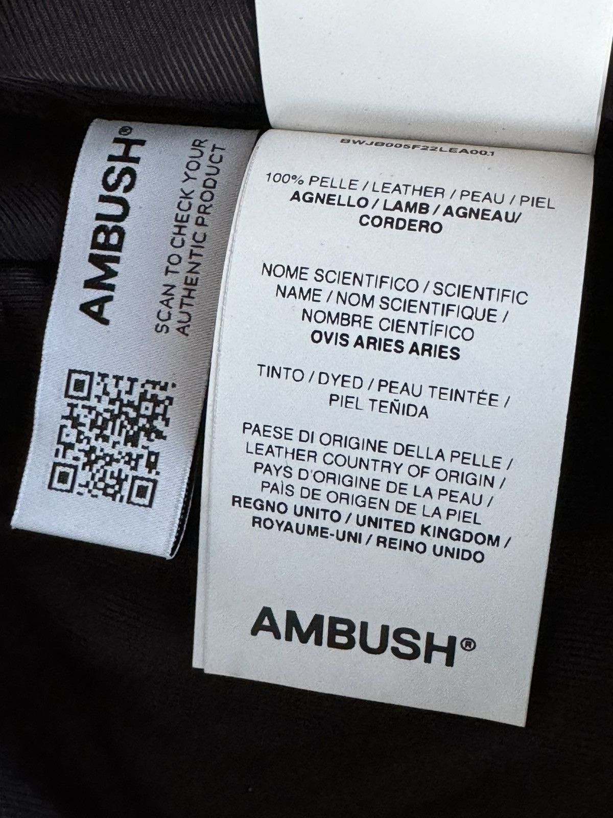 Ambush Design New Ambush flared leather trousers, size XS, 38 IT Size 26" / US 2 / IT 38 - 7 Thumbnail
