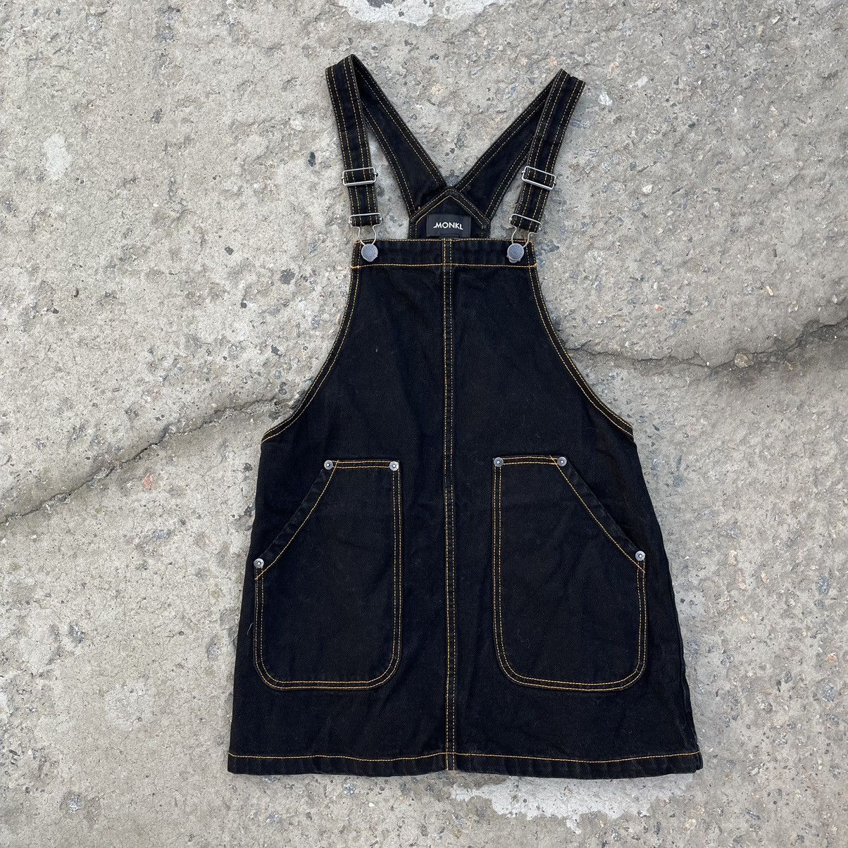 Other Vintage Monki Overalls Jeans Y2K 90s Style USA Japan Size XS / US 0-2 / IT 36-38 - 1 Thumbnail