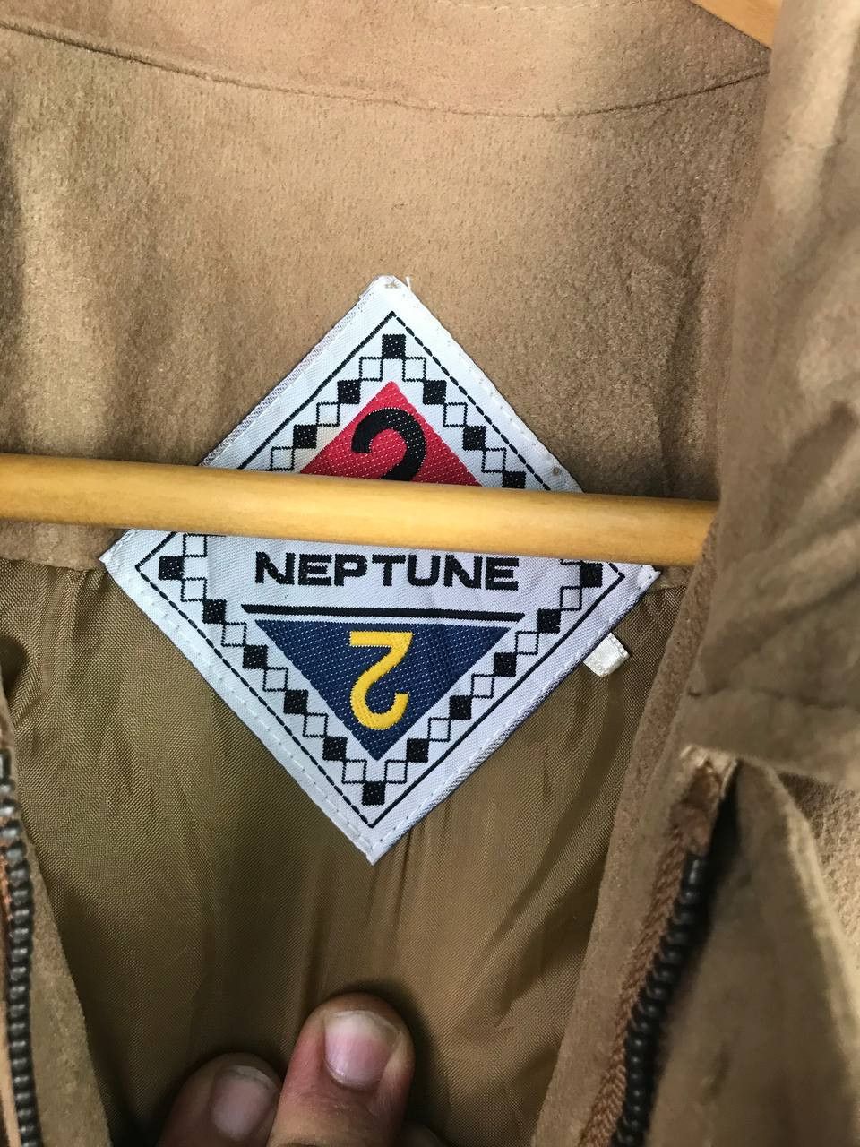 Japanese Brand × Vintage Vintage Neptune Heavy Jacket Rare Design Size US XXL / EU 58 / 5 - 4 Thumbnail