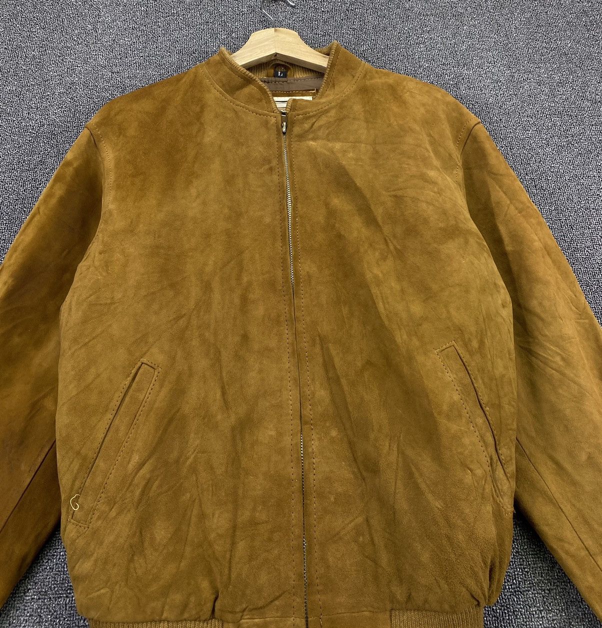 Japanese Brand Vintage Hi-Class Leather Wear Sheep Skin Leather Jacket Size US L / EU 52-54 / 3 - 4 Thumbnail