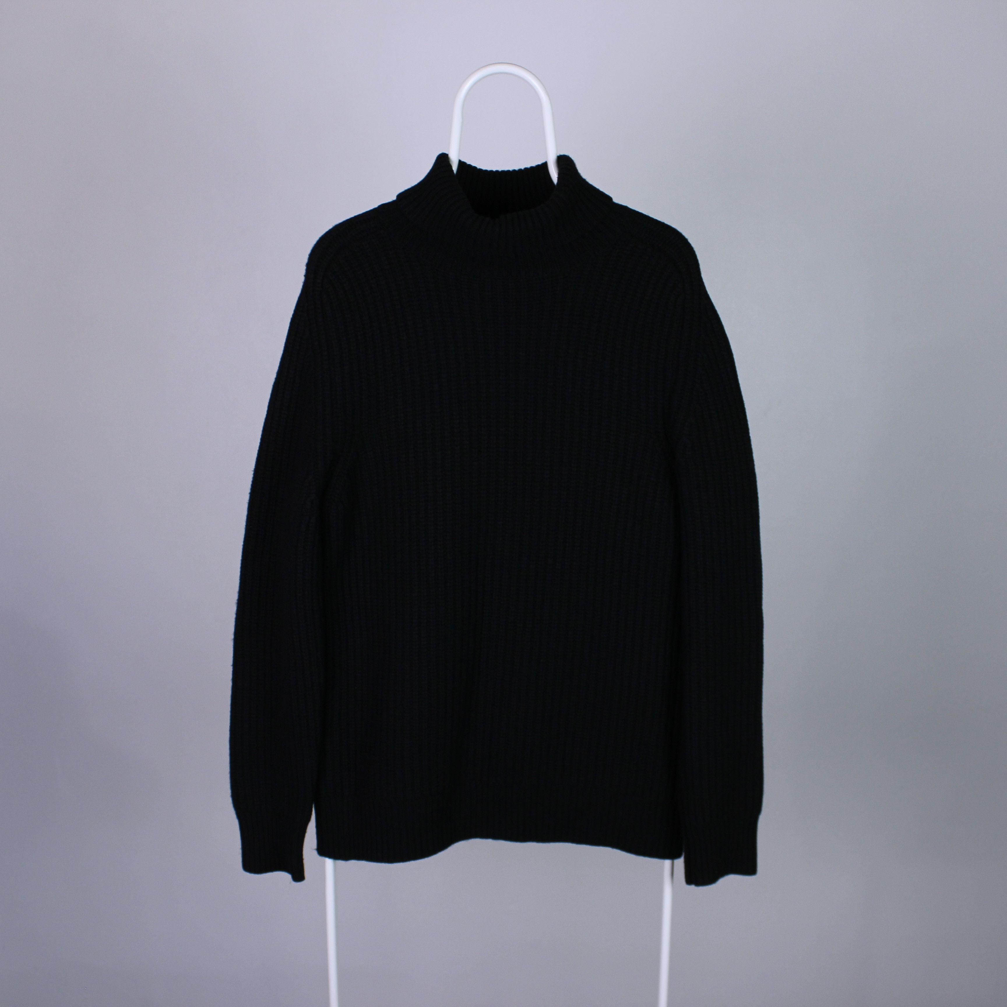 Allsaints Allsaints knitwear sweater black heavy men L knitwear Size US L / EU 52-54 / 3 - 3 Thumbnail