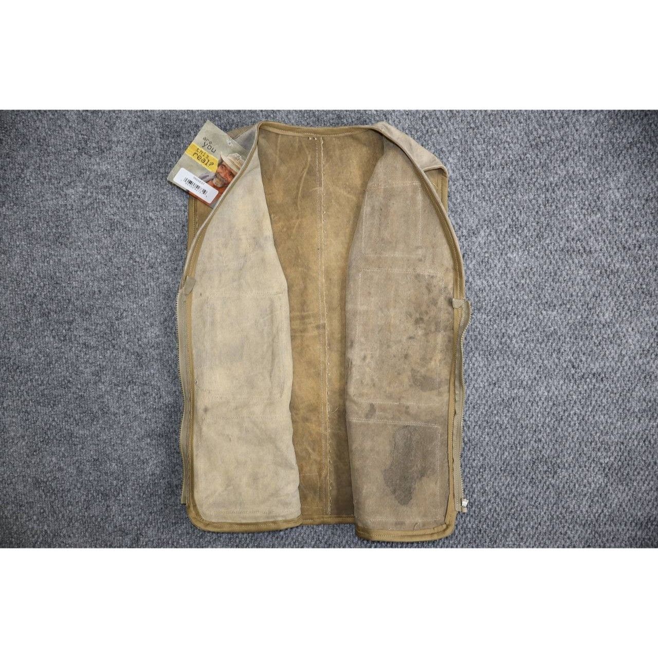 Vintage The Real Deal Brazil TRDVEST Recycled Tarpaulin Vest Size US L / EU 52-54 / 3 - 5 Thumbnail