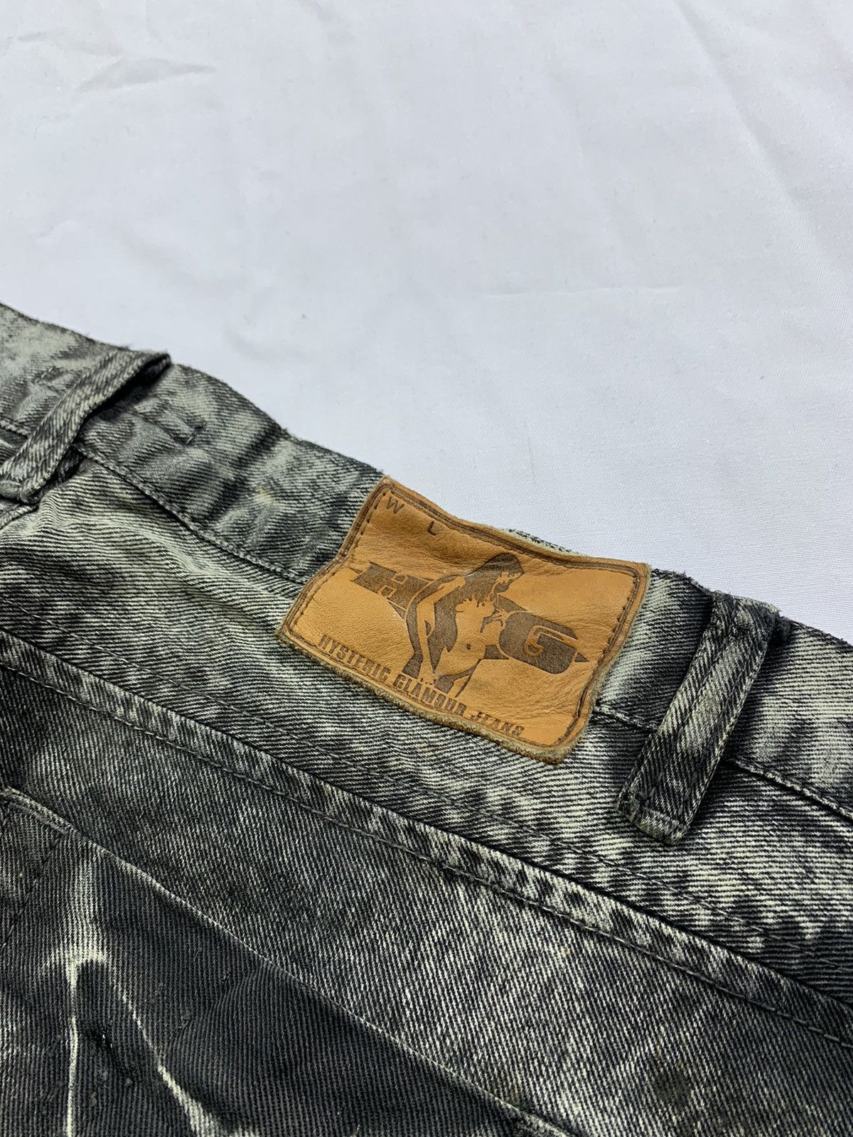 Hysteric Glamour Sick Distressed Hysteric Glamour Denim Jeans Short Pants Size US 31 - 7 Thumbnail