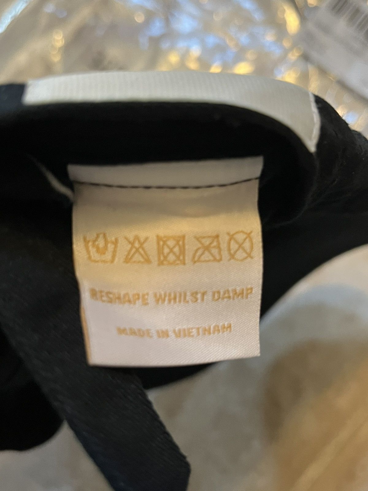 Aime Leon Dore WASHED CHINO SCRIPT HAT Size ONE SIZE - 4 Thumbnail