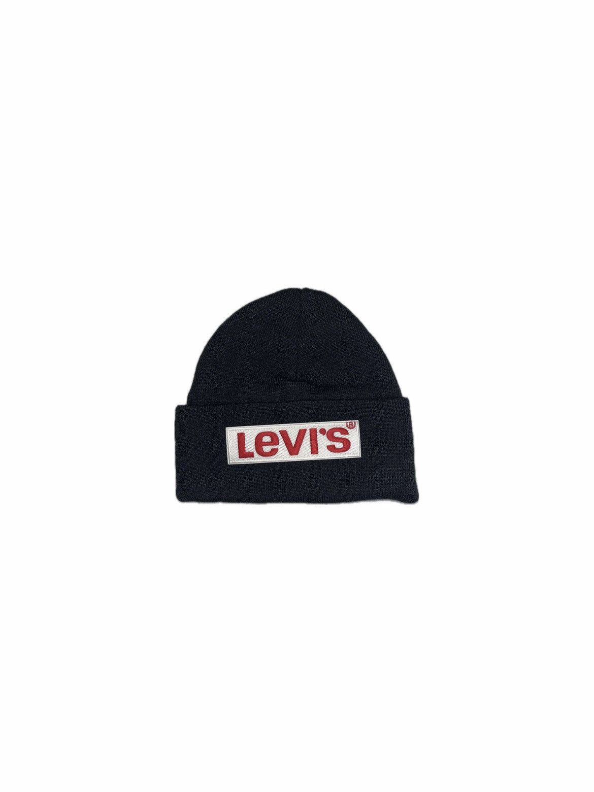 Levi's Vintage Levi’s Big Patch Beanie Hat Size ONE SIZE - 2 Thumbnail