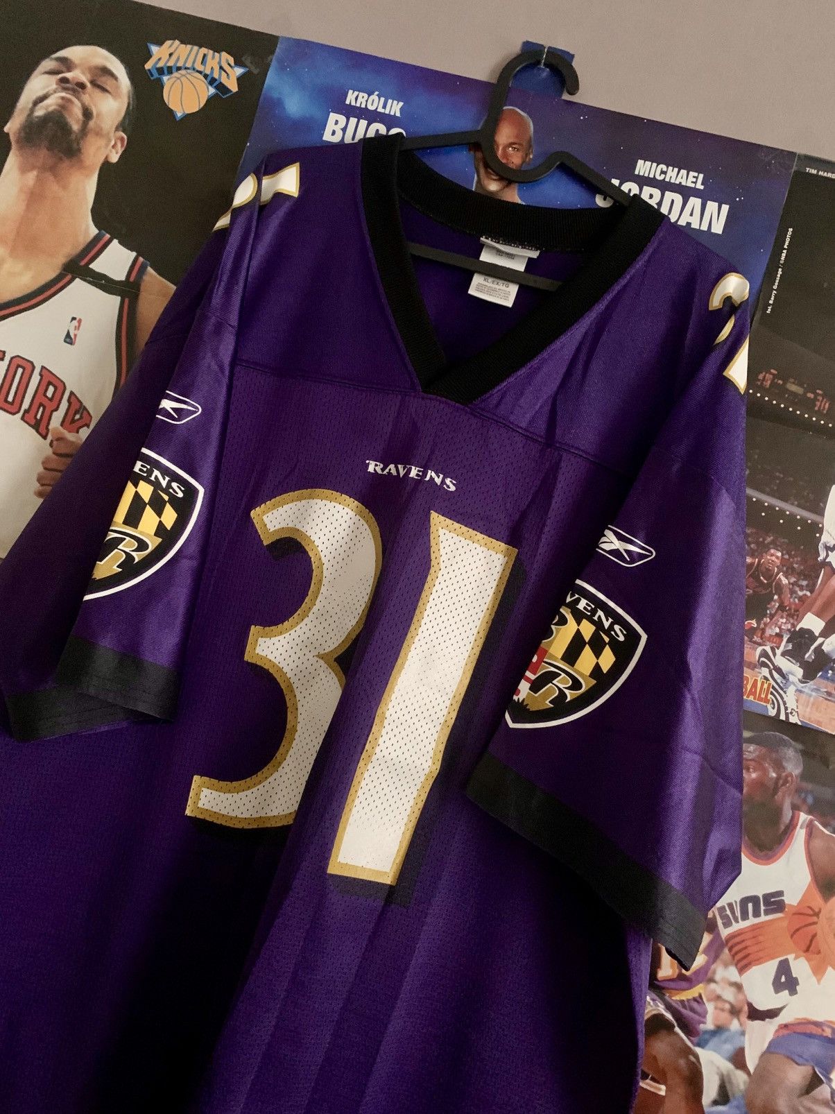 NFL × Reebok 00s Vtg Reebok NFL Baltimore Ravens #31 Jamal Lewis Jersey Size US XL / EU 56 / 4 - 2 Thumbnail