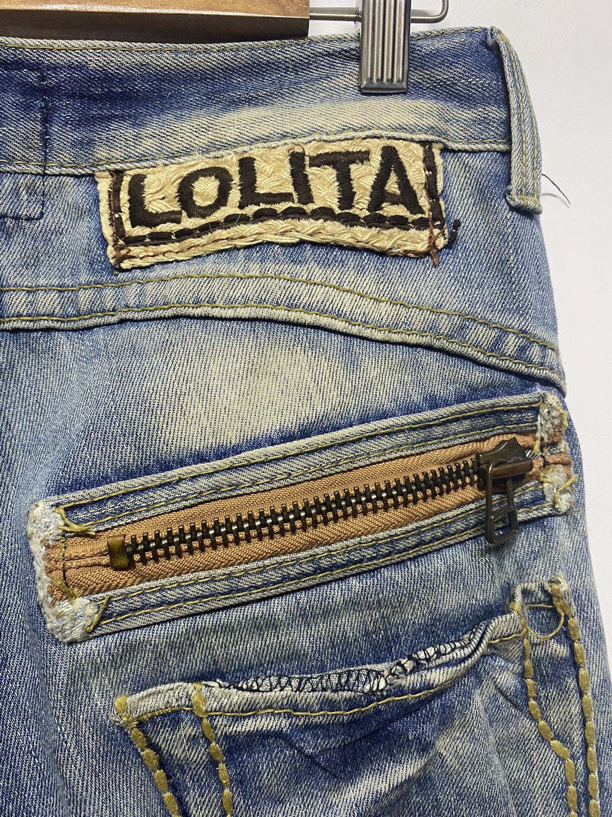If Six Was Nine × Japanese Brand Japanese Brand Distressed Lolita Jeans Denim Pant Size US 32 / EU 48 - 7 Thumbnail