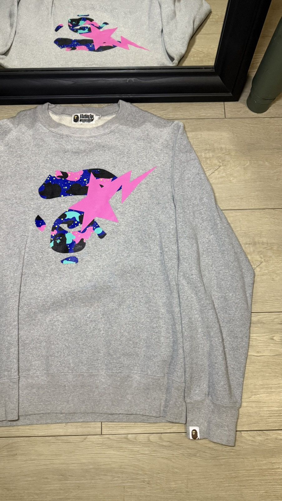 Bape × Kid Cudi Vintage / Y2K Bape X Kid Cudi Crewneck SS21 Size US L / EU 52-54 / 3 - 5 Thumbnail